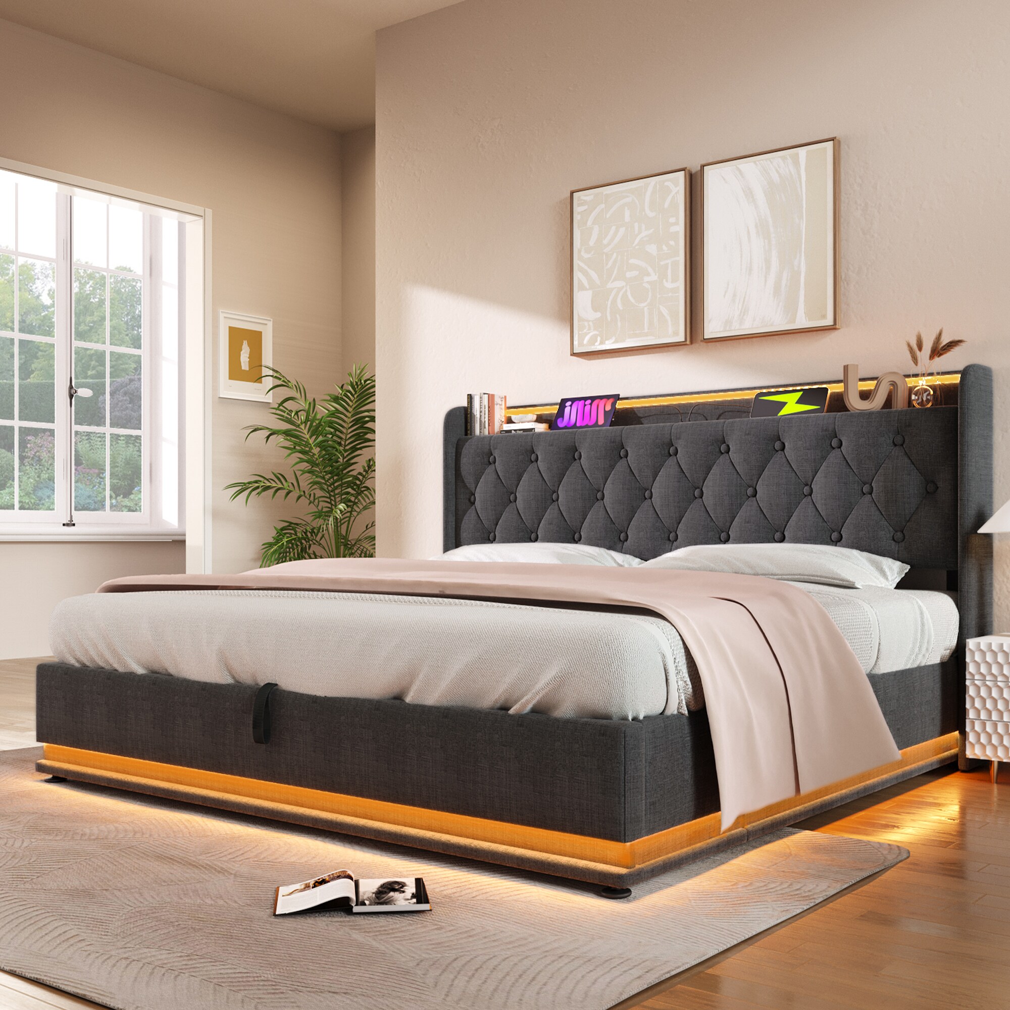 ModernLuxe L3P-N736P188806G beds - View #14