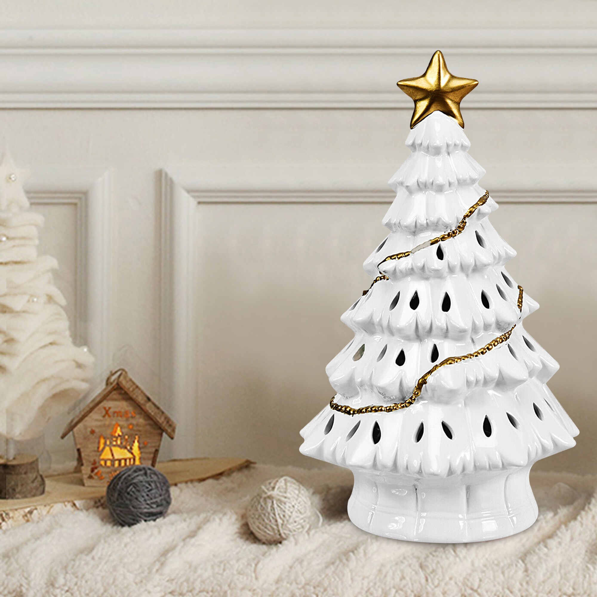 WELLFOR CM-HWY-22113 Table-Christmas-Decorations - View #6