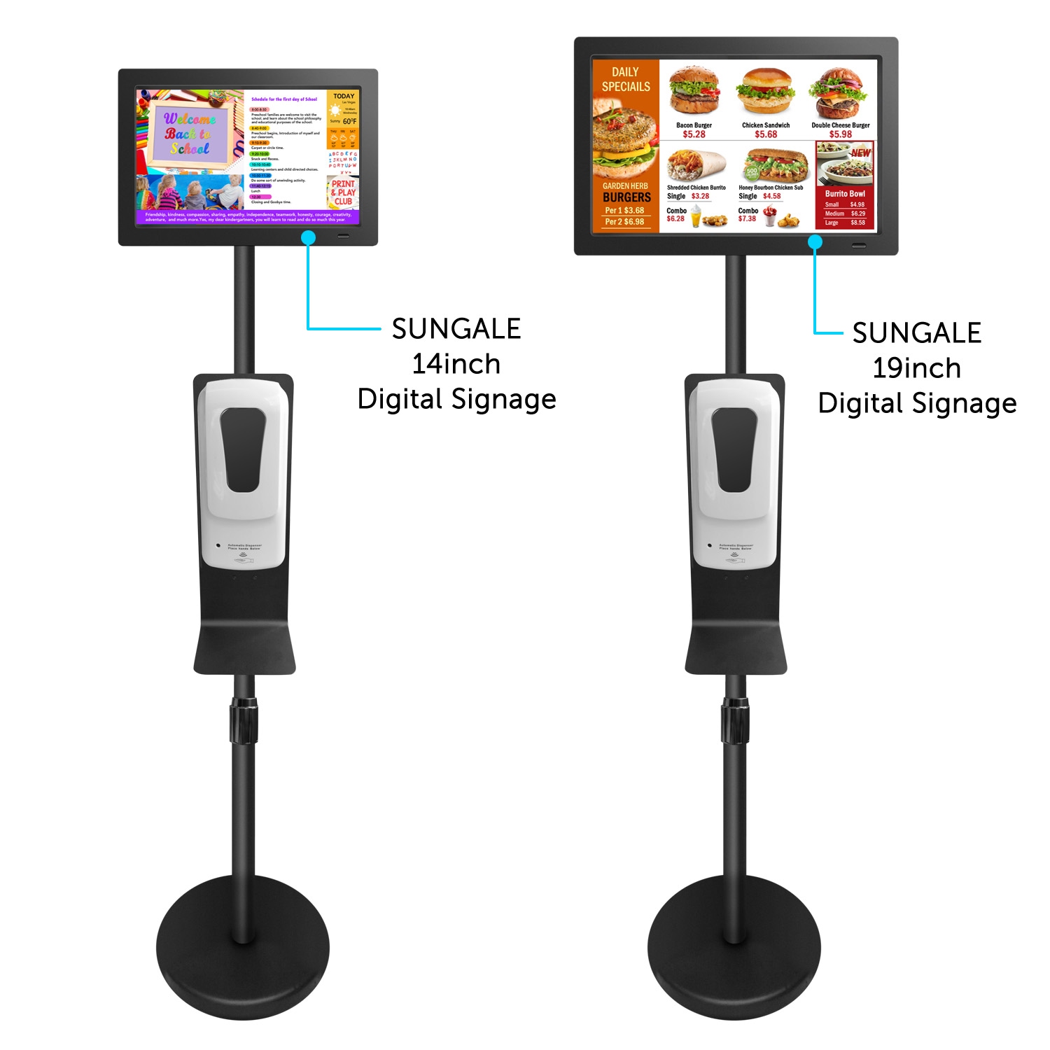 Sungale CPF1503-STAND-SET Picture-Frames - View #2