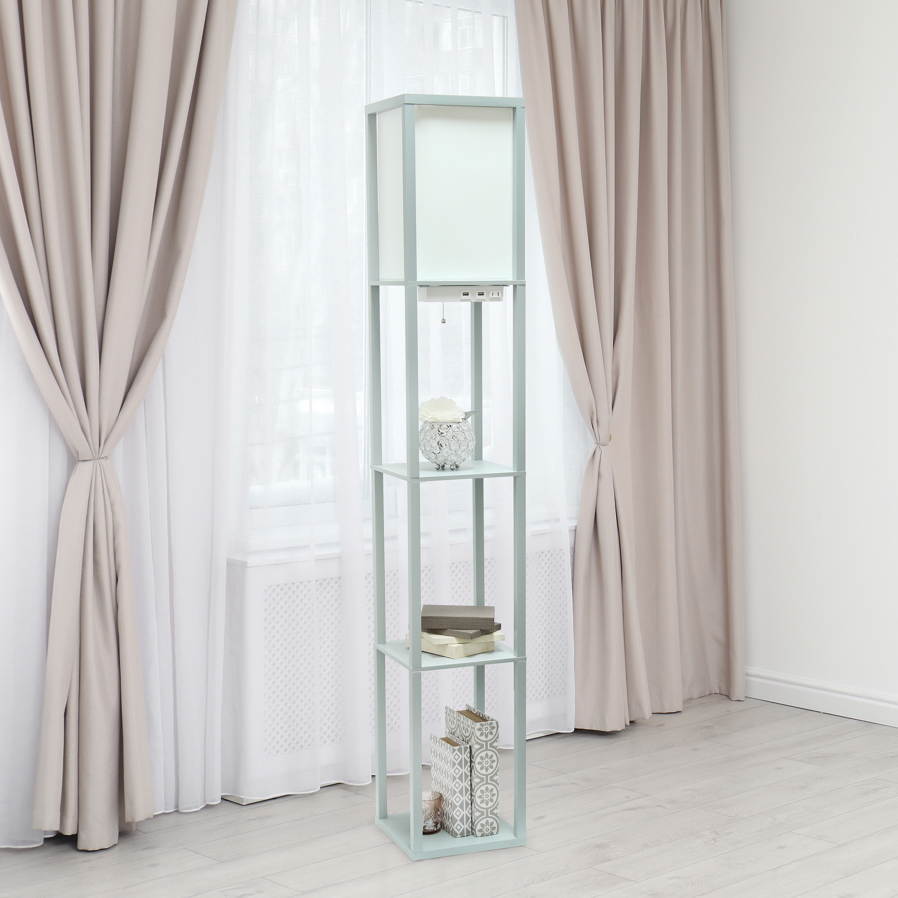 Simple Designs LF1037-GRY floorlamps - View #4
