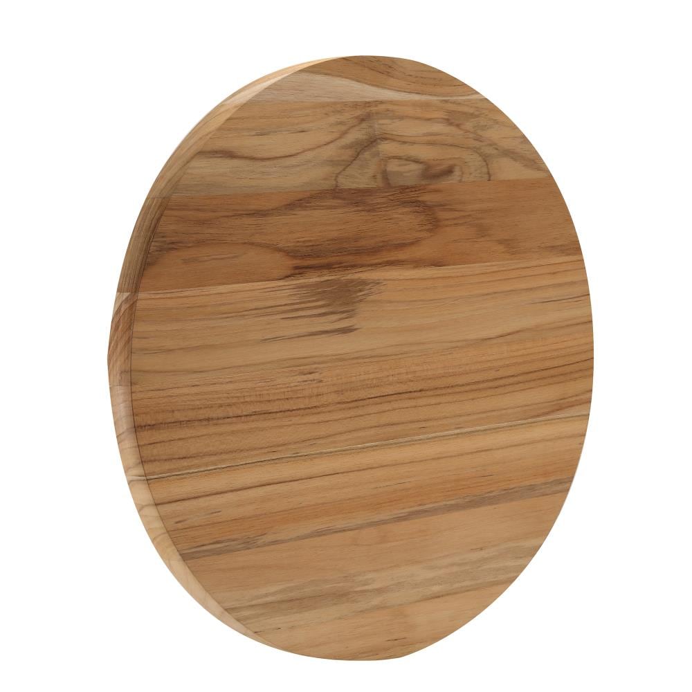 RELIABILT 1197 1-in x 15-in x Radius Edge Unfinished FAS Better S4S Teak Edge-glued Hardwood Board