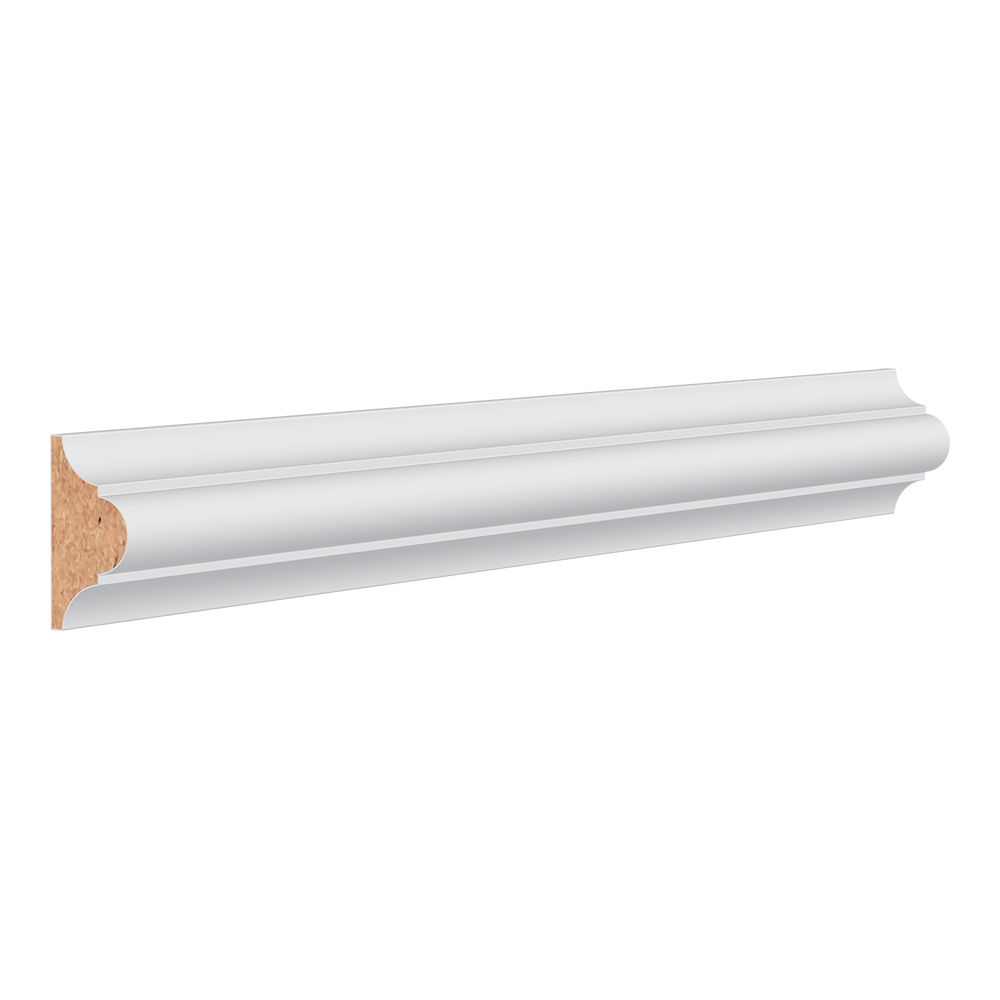 RELIABILT 1-3/8-in x 8-ft Primed MDF Wm134 Chair rail Moulding #134-MDF8