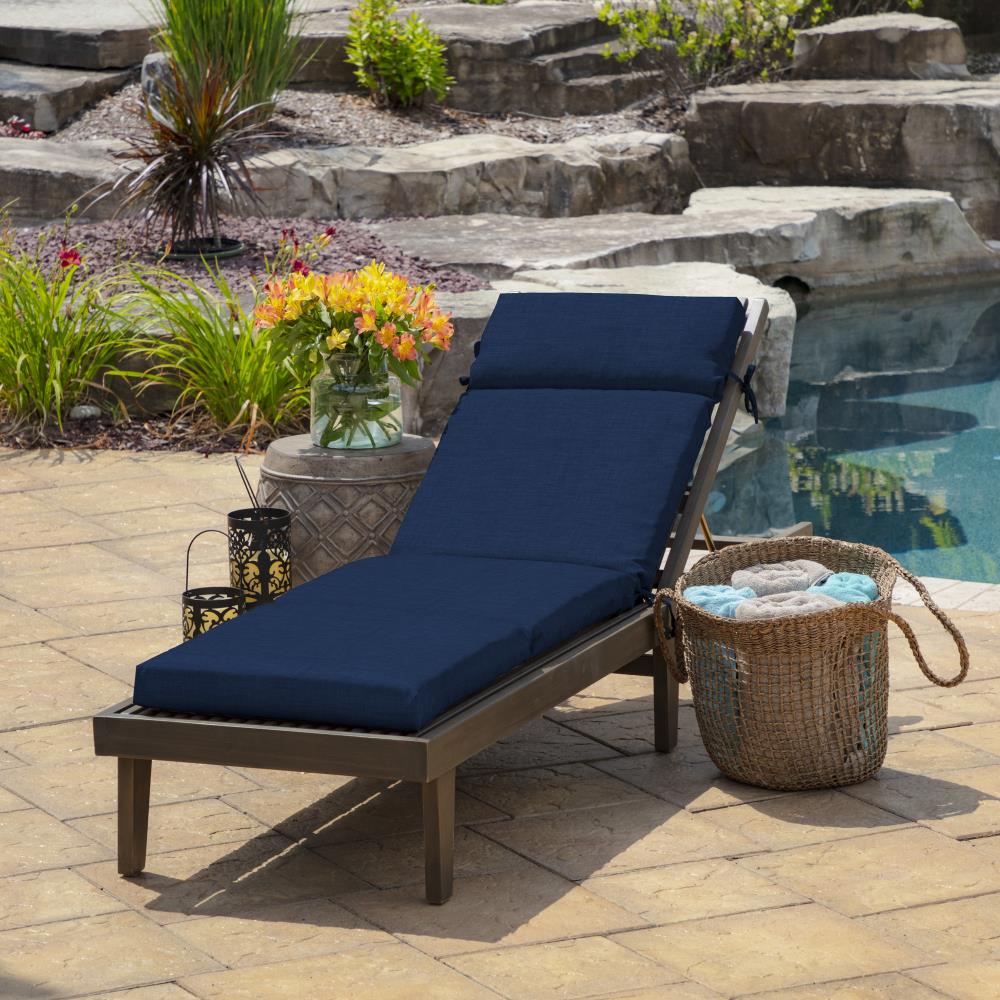 Arden Selections Sapphire Leala Texture Patio Chaise Lounge Chair ...