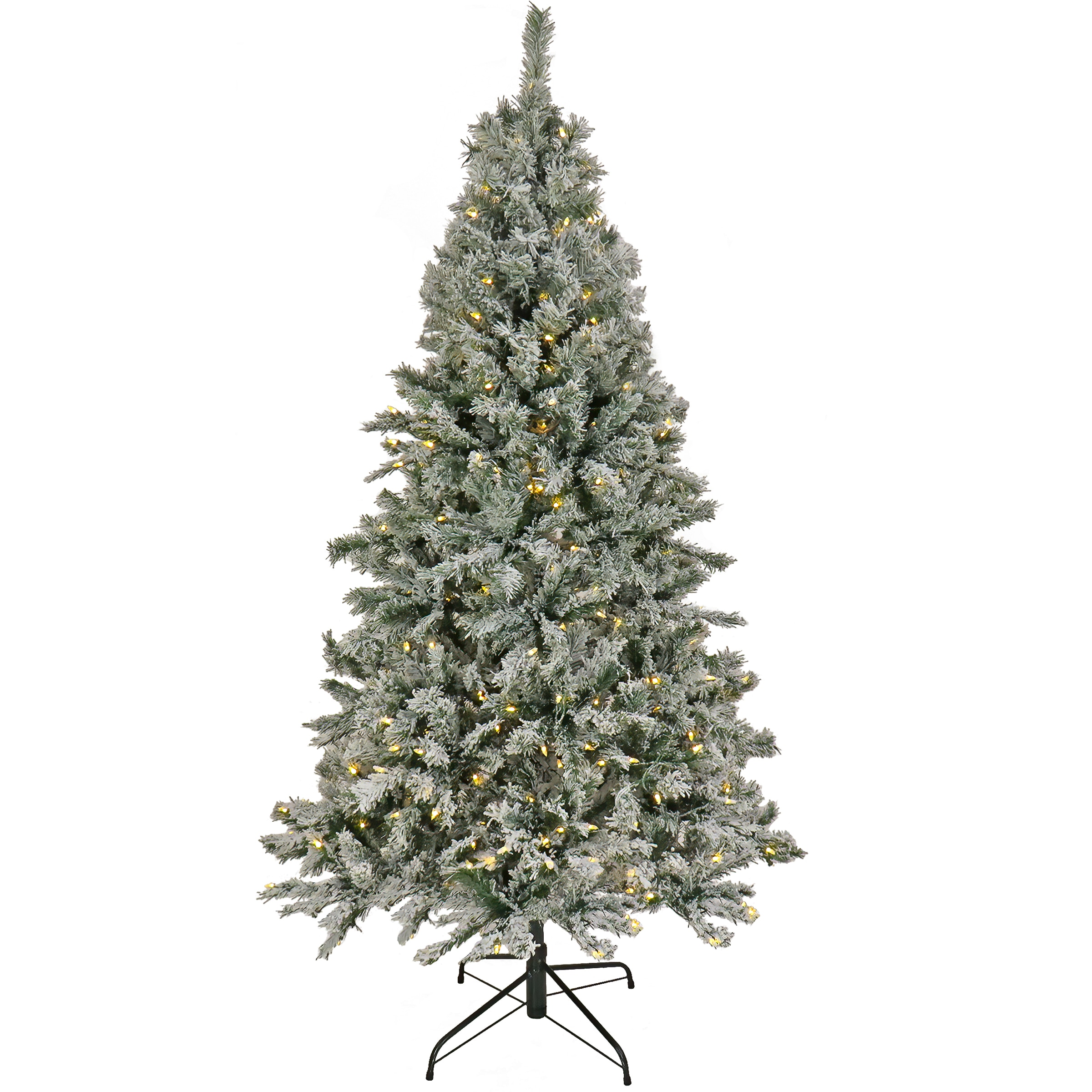 National Tree Company SHW7-D07-65 6.5-ft Pine Pre-lit Artificial Christmas Tree with LED Lights
