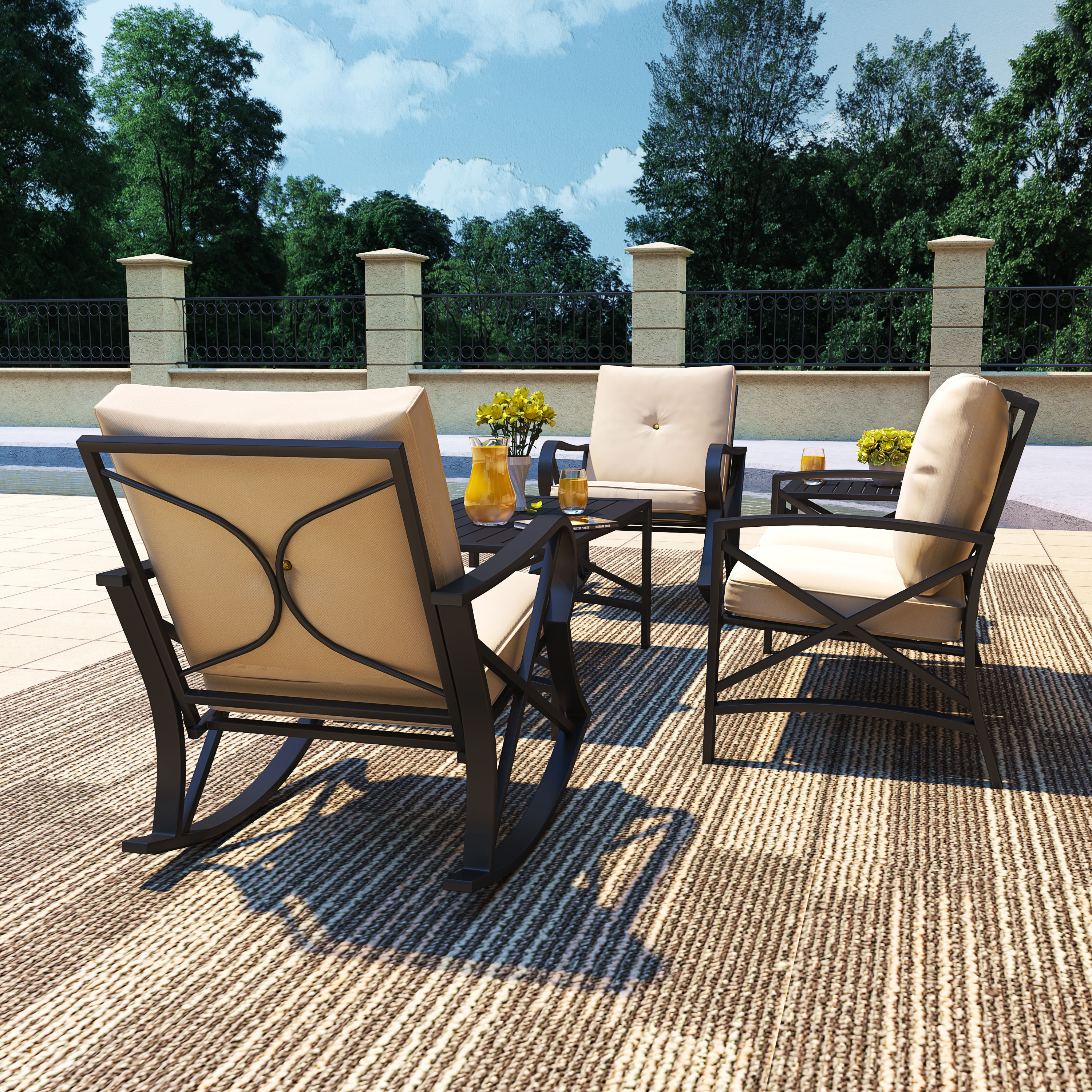 Top Home Space TP000-031-19-K Patio-Conversation-Sets - View #4