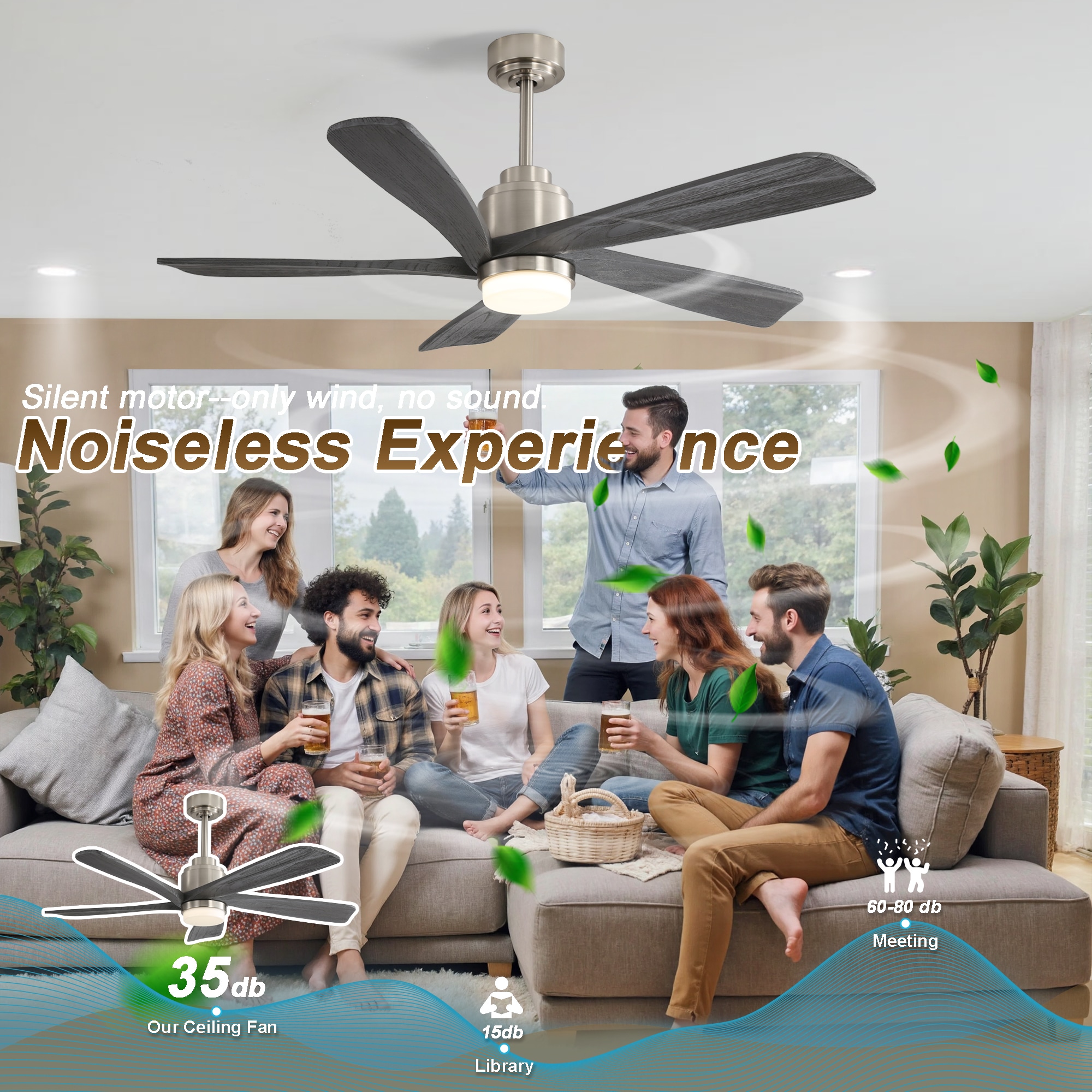 Sunrinx MG12-CF-1 Ceiling-Fans - View #10