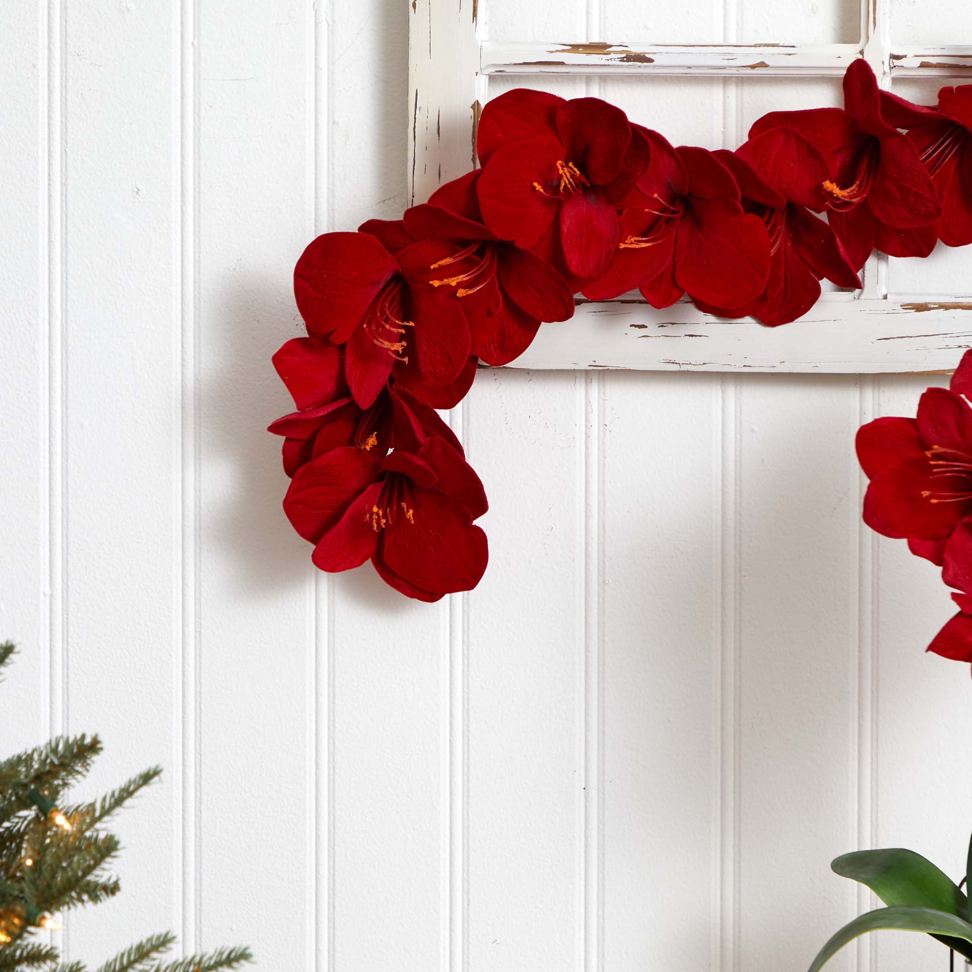 Nearly Natural 4549 Artificial-Christmas-Garland - View #7