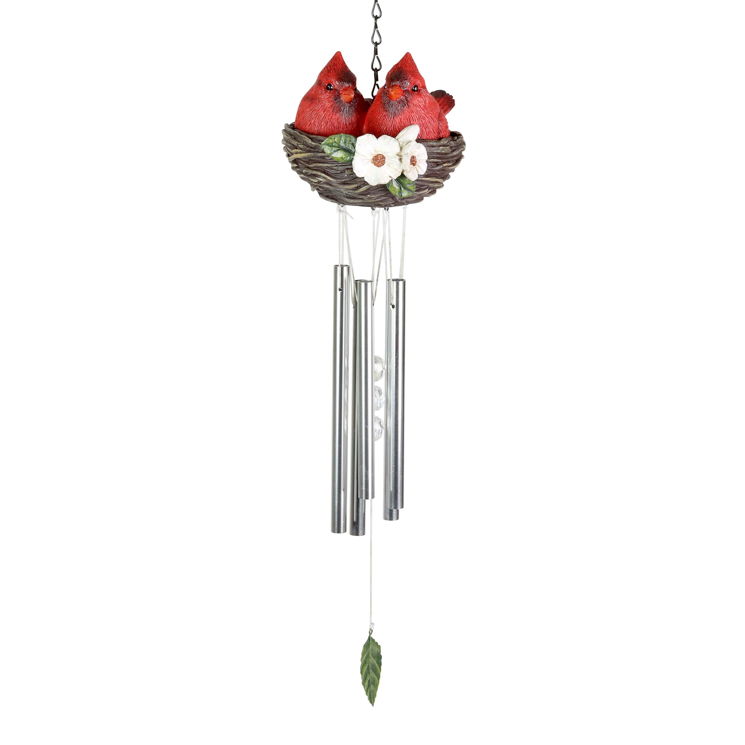 Exhart 27.6-in Multicolor Metal Wind Chime at Lowes.com