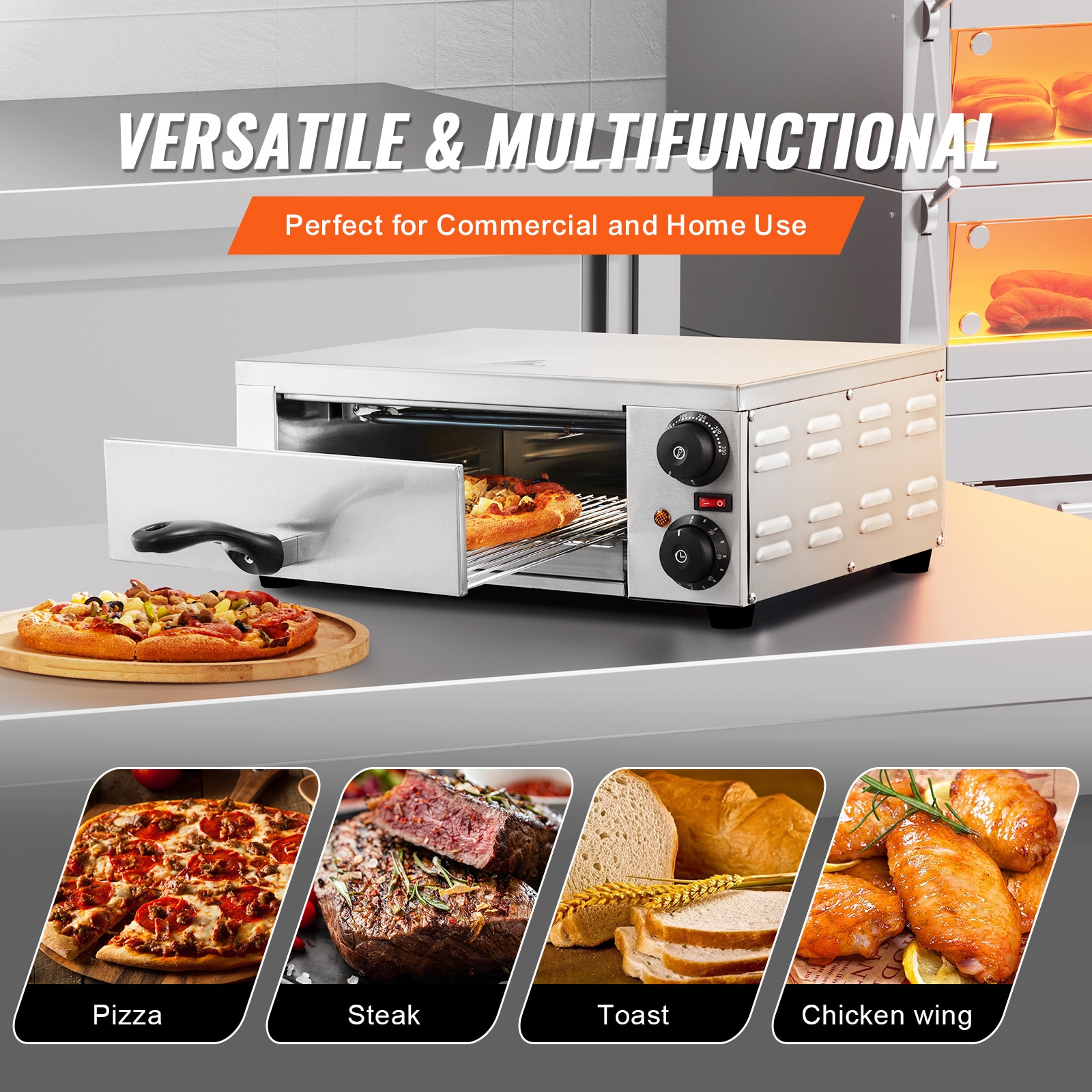 VEVOR CLMDRPSLDCSXBI3U5V1 Outdoor-Pizza-Ovens - View #7