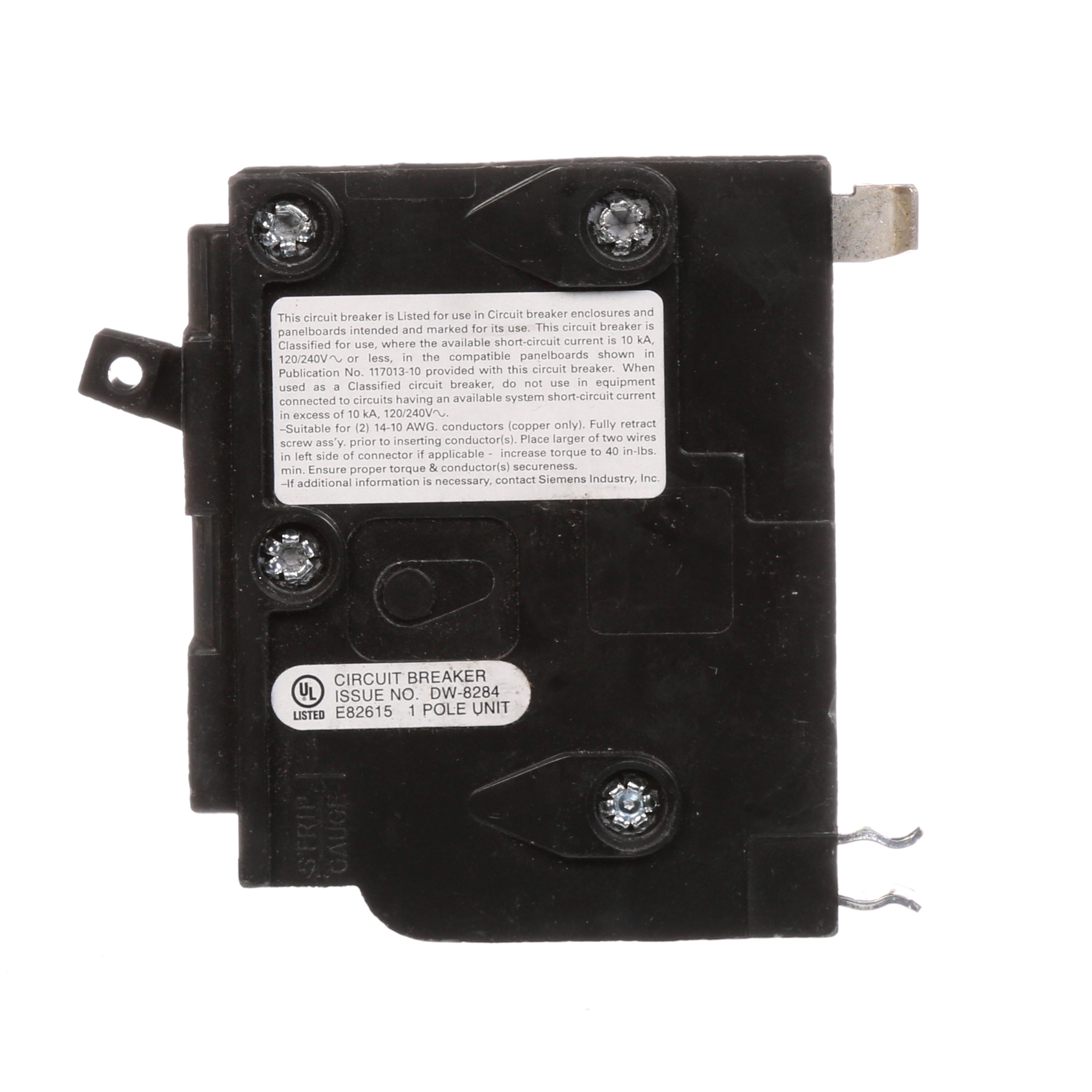 Siemens D115 Circuit-Breakers - View #3