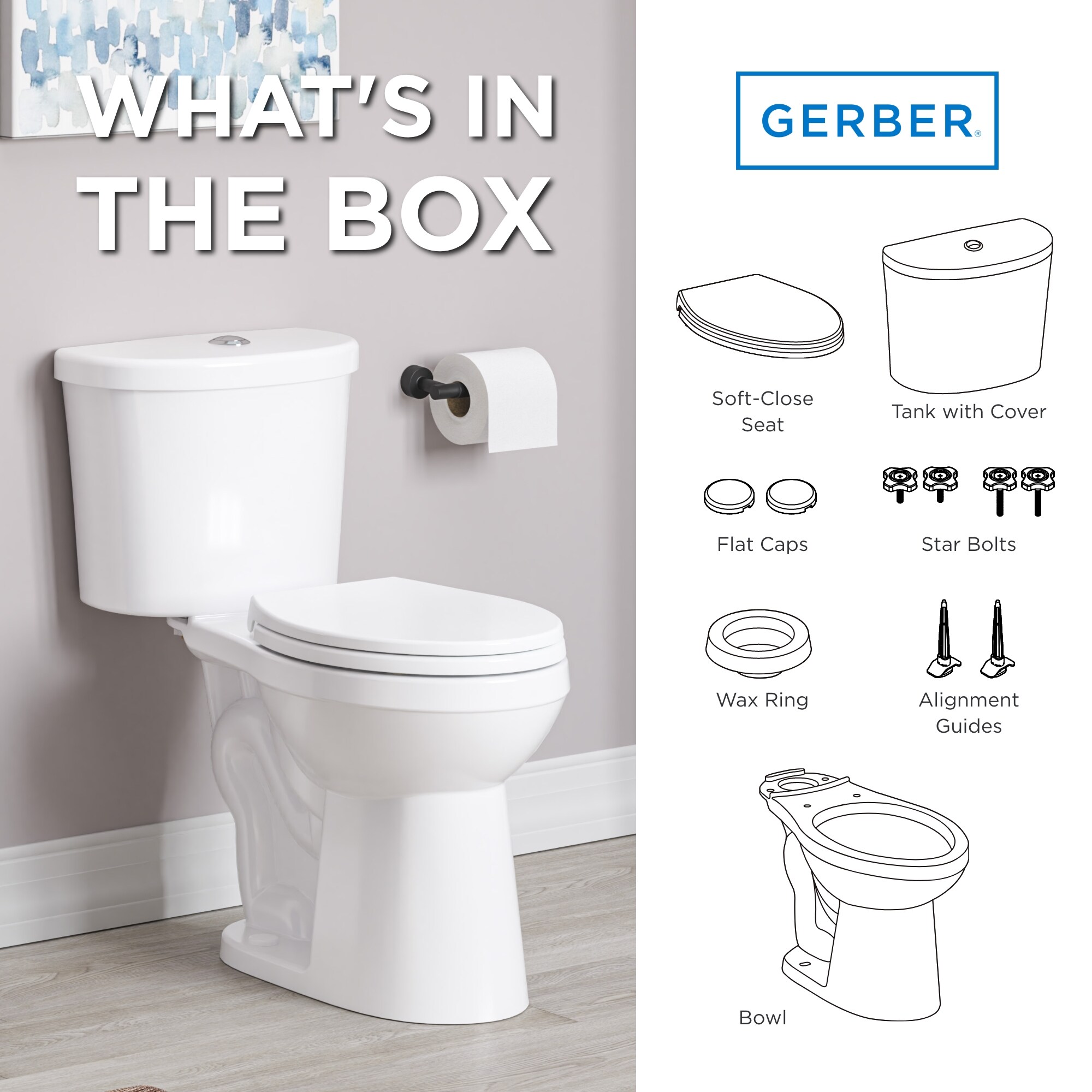 Gerber GRD49220E toilets - View #9