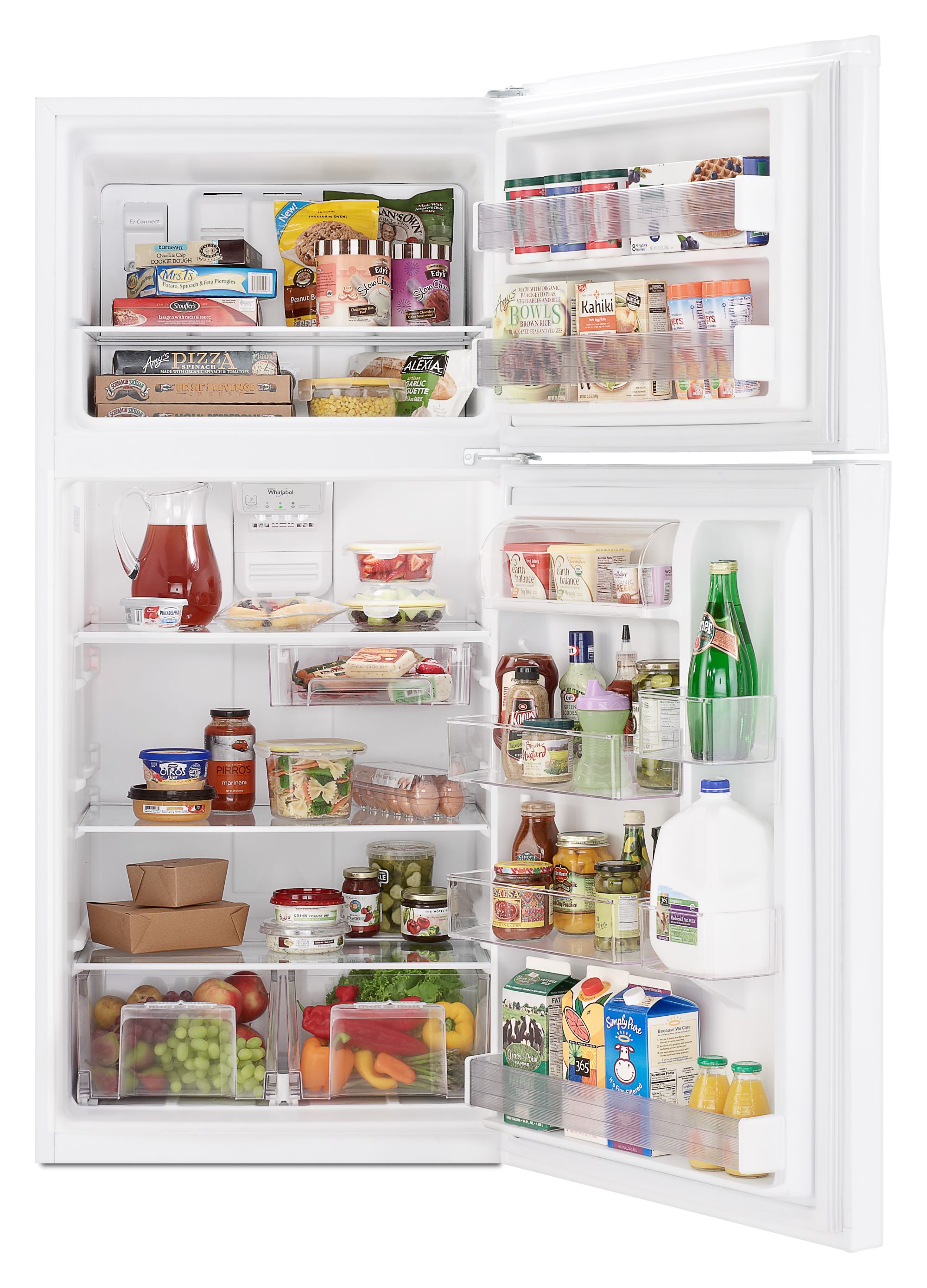 Whirlpool WRT549SZDW Top-Freezer-Refrigerators - View #10