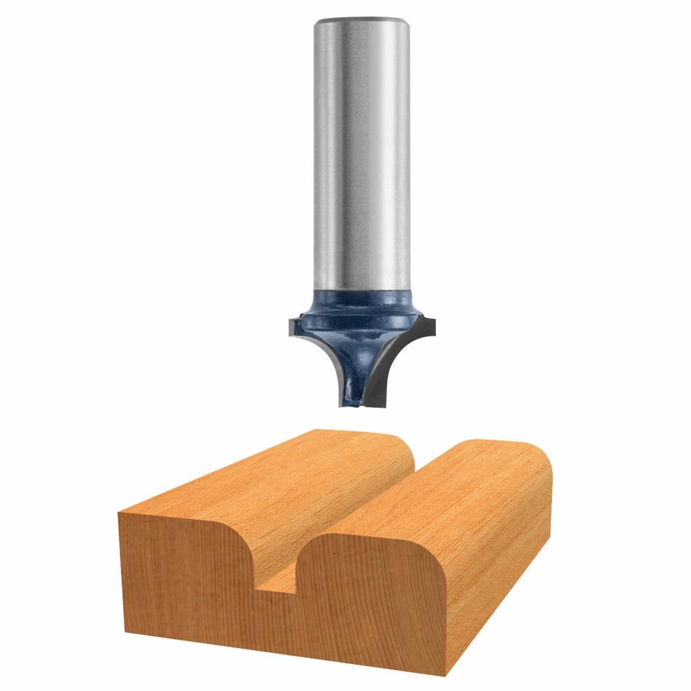 Bosch 85471M 1/4-in Carbide-Tipped Roundover Router Bit
