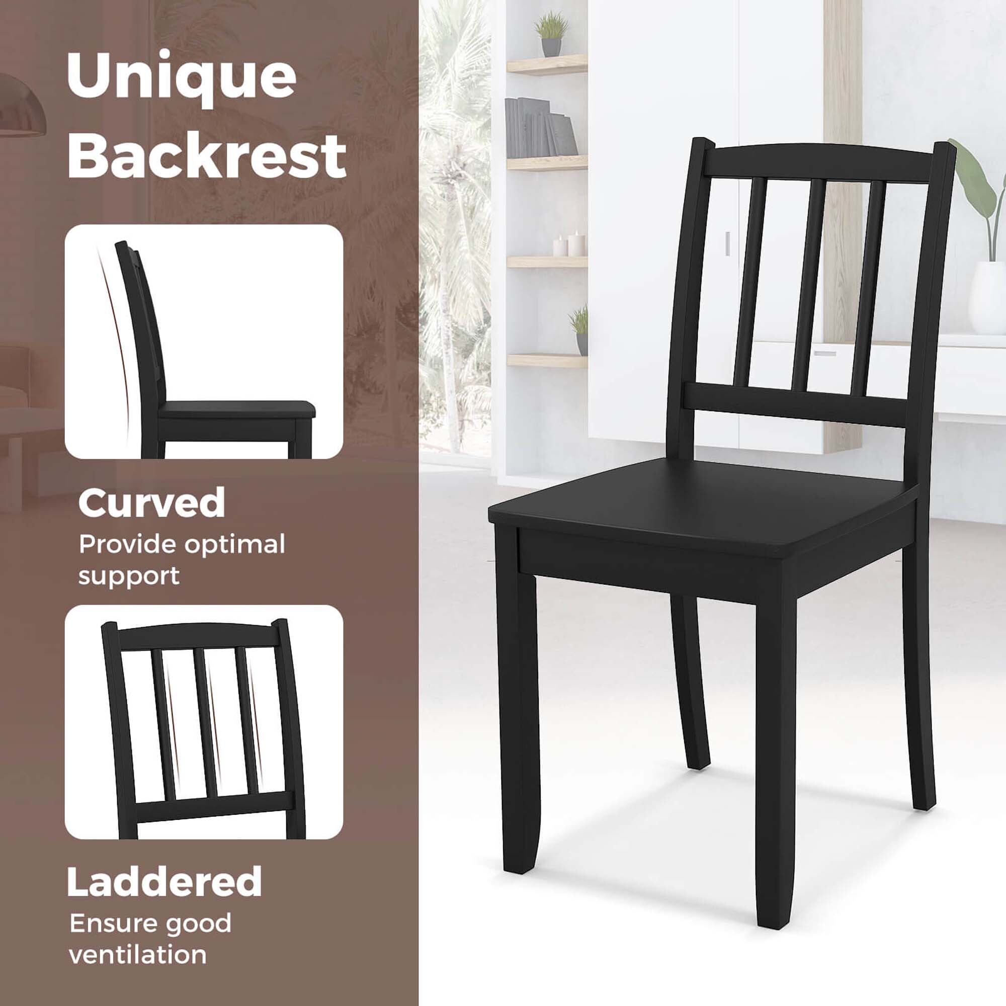 Costway HCST03352 Dining-Chairs - View #5