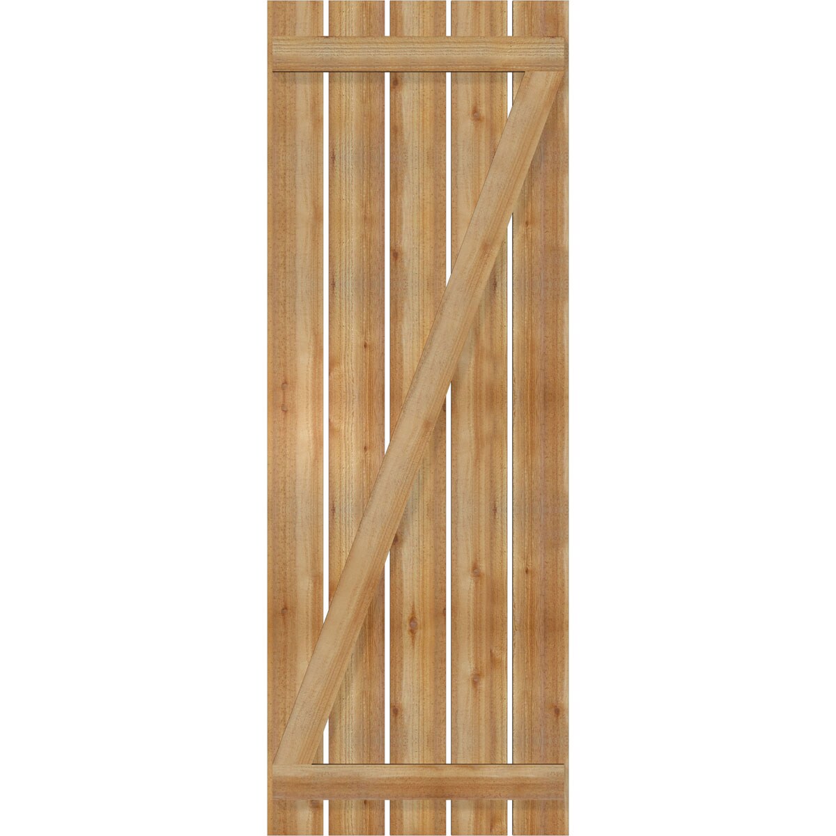 Ekena Millwork RBS06Z29X080RWR Exterior-Shutters - View #5