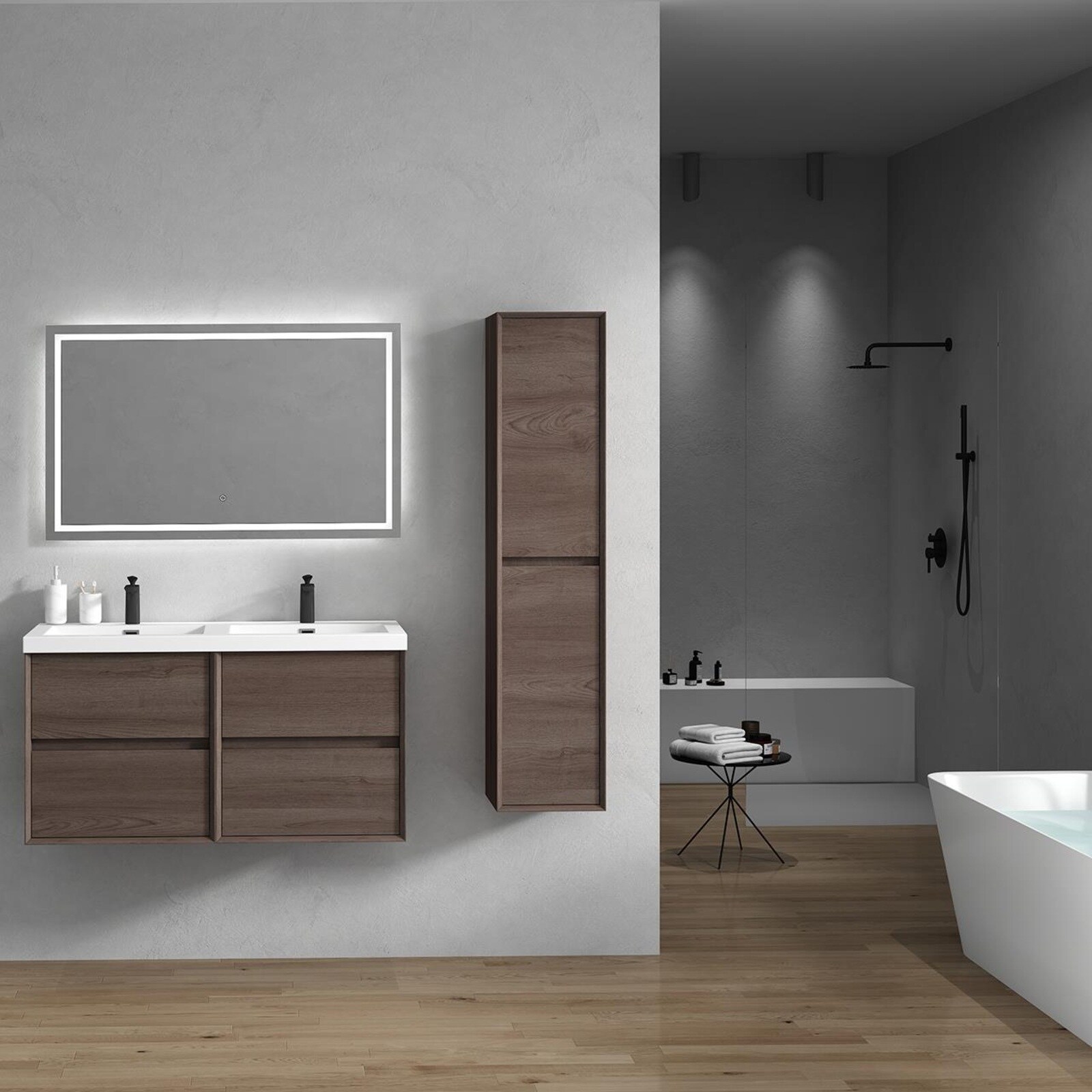 BV Better Vanity SLIM48D-RO Bath-Vanity-Combo - View #5