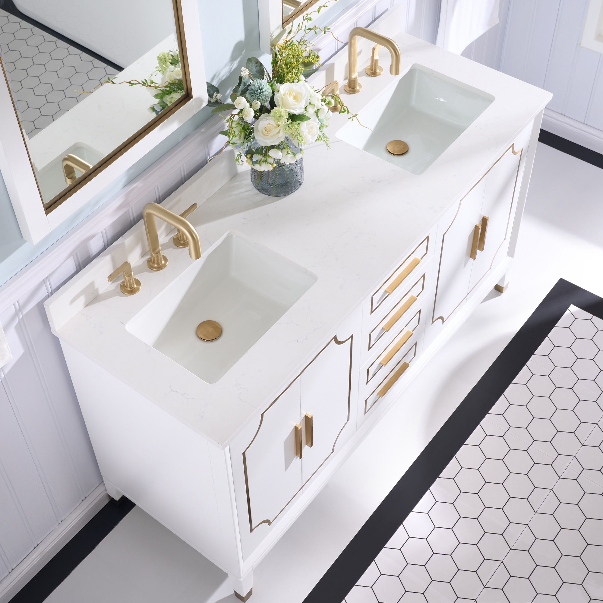 Forclover JSEX60GNLT Bath-Vanity-Combo - View #3