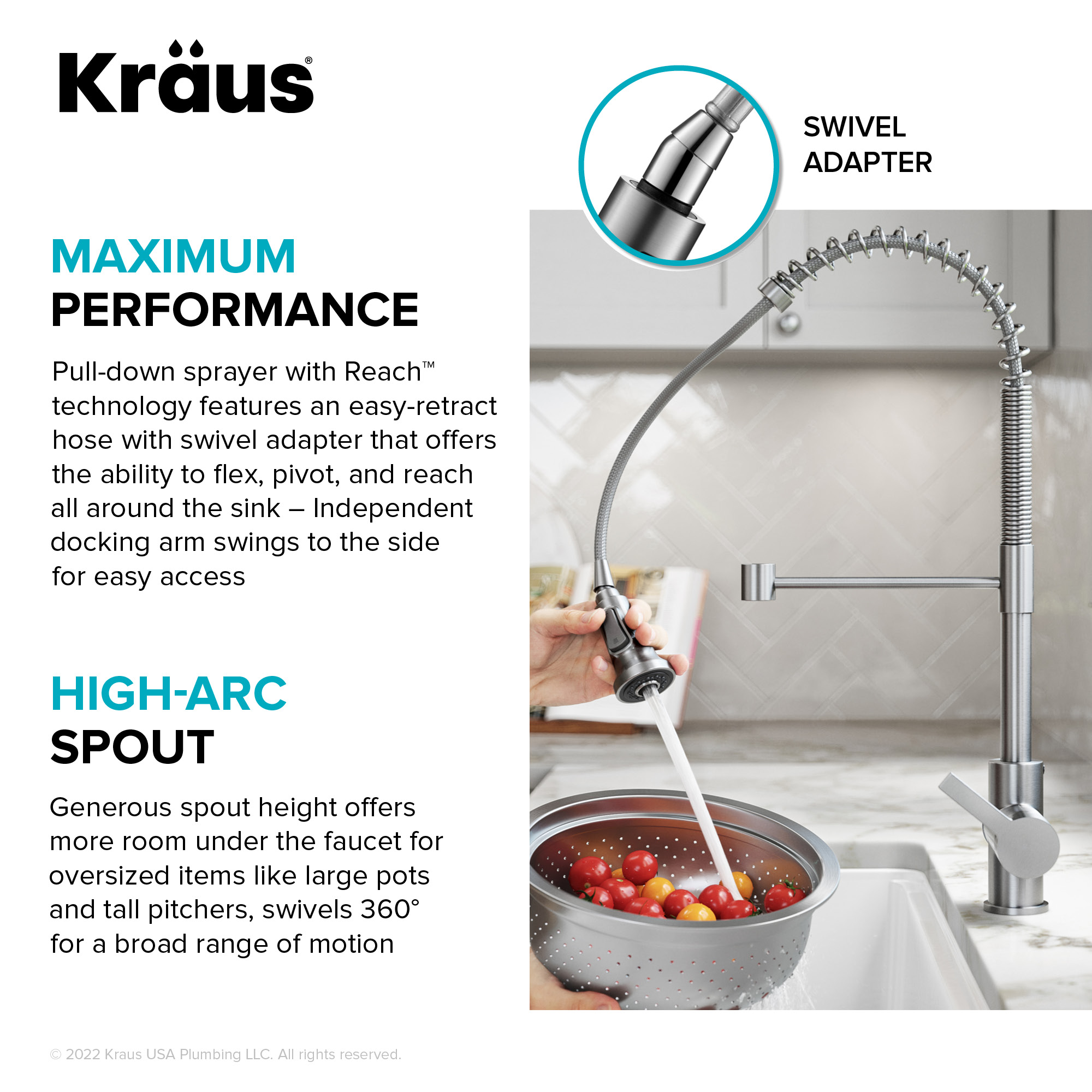 Kraus KSF-1691MB Kitchen-Faucets - View #10