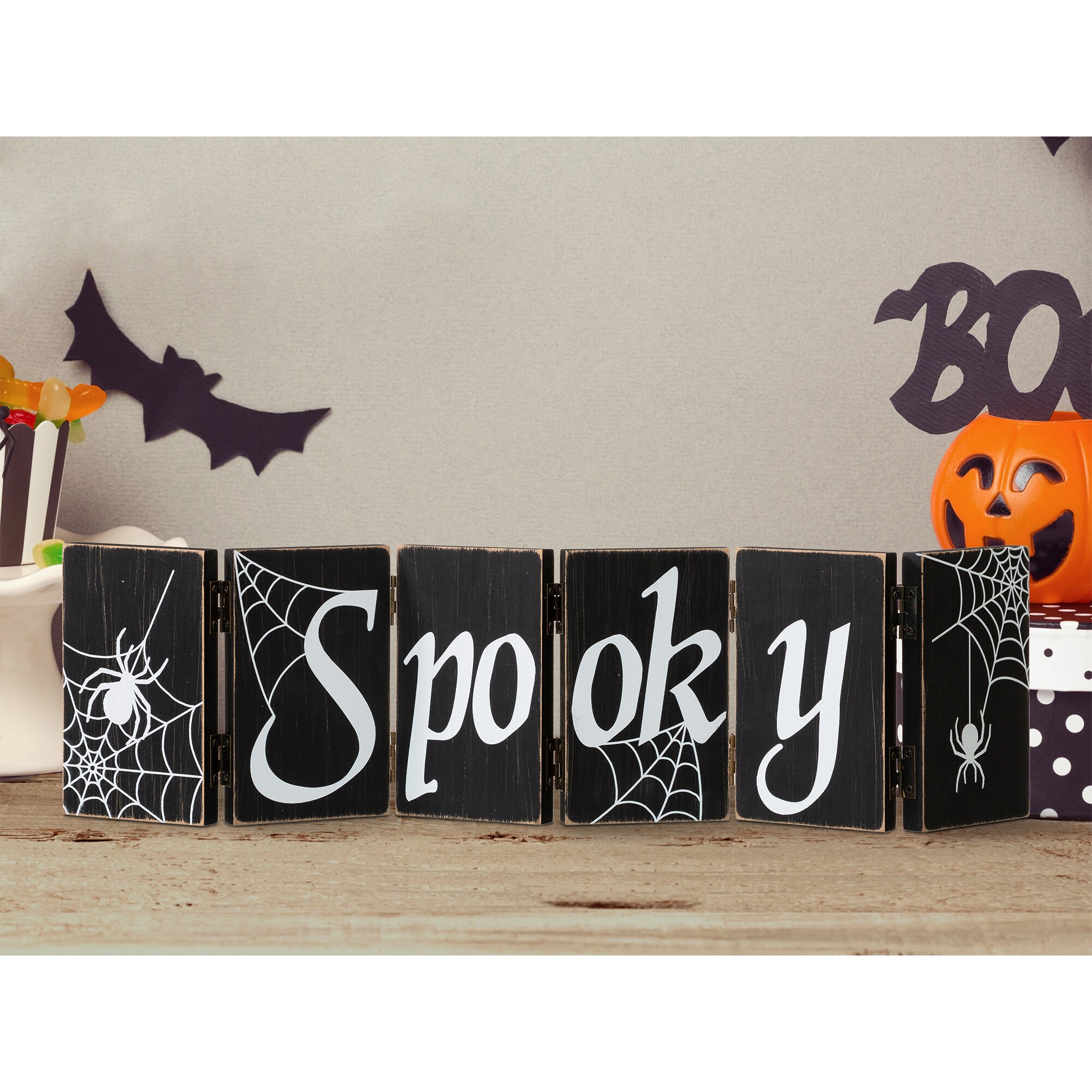 Glitzhome 2006200013 Table-Halloween-Decor - View #3