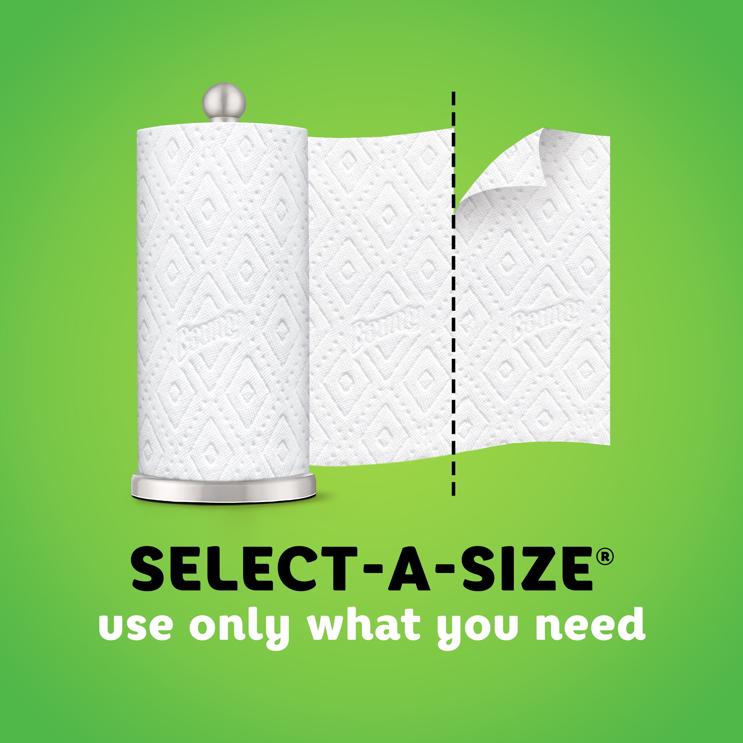 Bounty Select-a-Size Double Plus 8-Count Paper Towels in the Paper Towels  department at