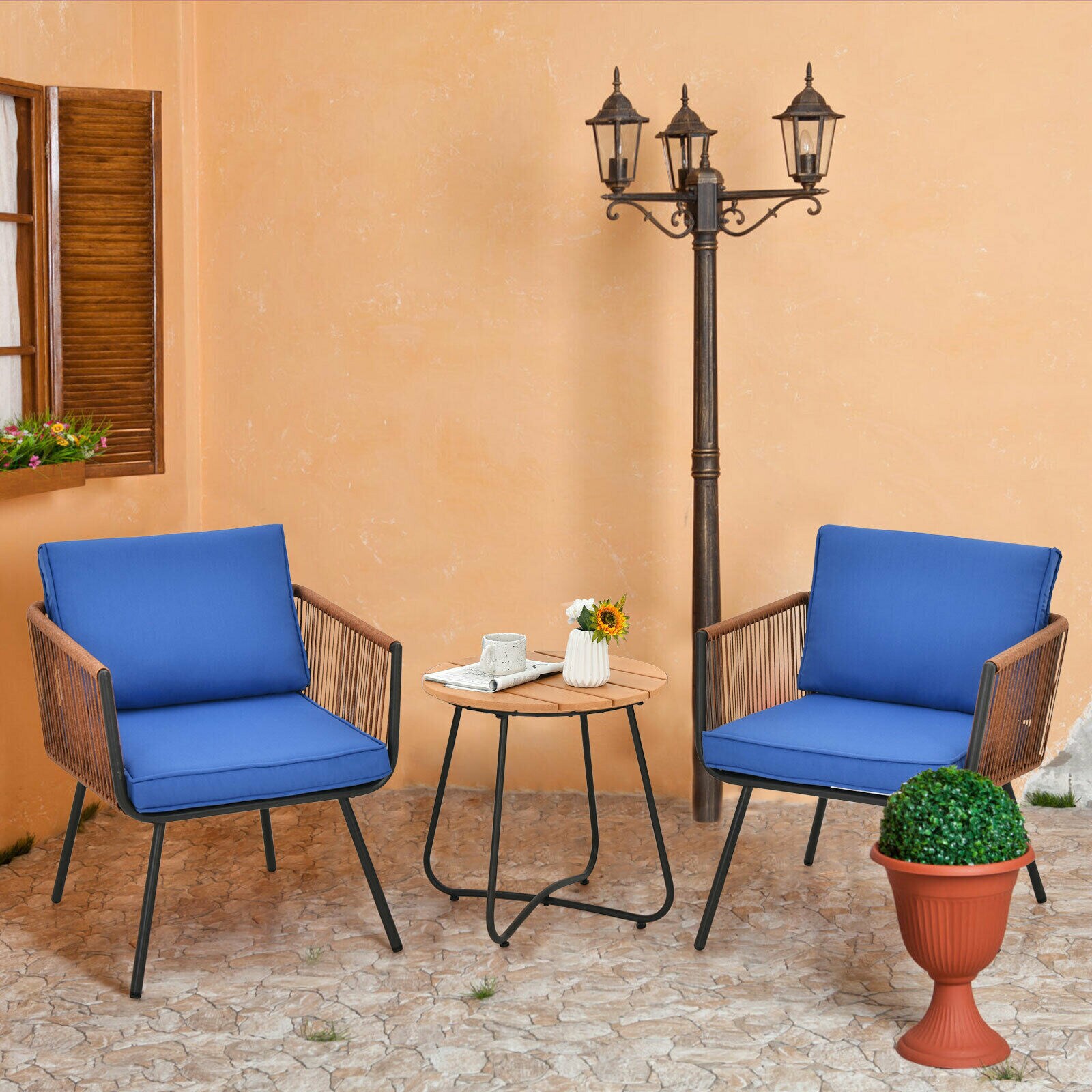 Forclover HYFE-67675 Patio-Conversation-Sets - View #7