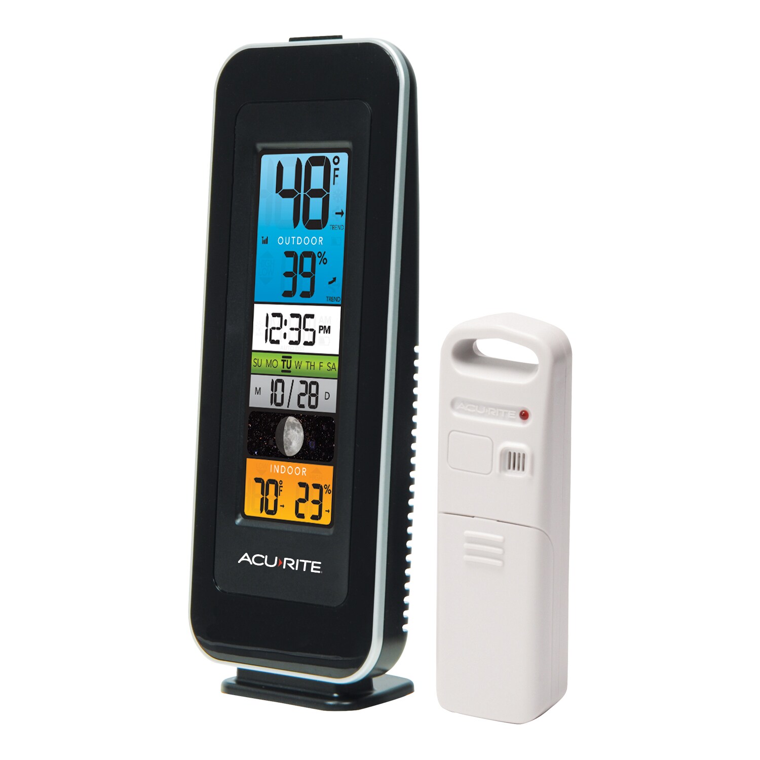 Acurite Digital Wireless Outdoor Black Thermometer At