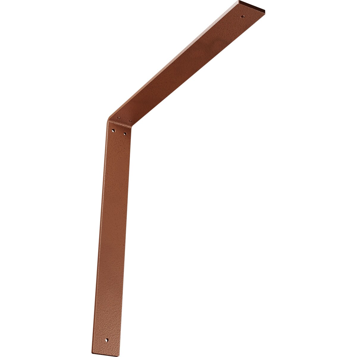 Ekena Millwork BKTM02X18X18HAHCO Hamilton 18-in x 2-in x 18-in Copper Steel Countertop support bracket