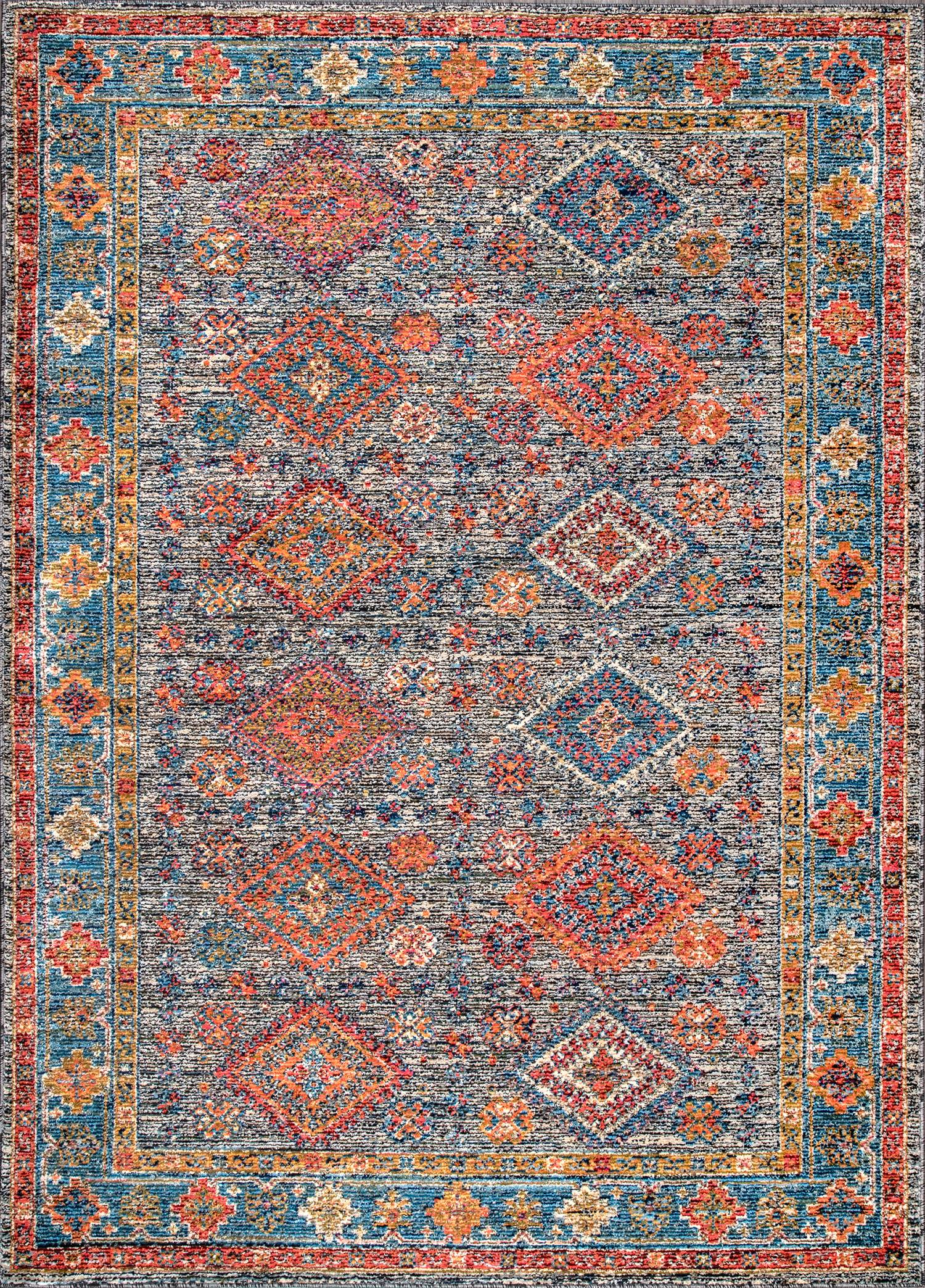 nuLOOM 8 x 10 Indoor Distressed/Overdyed Vintage Area Rug at Lowes.com