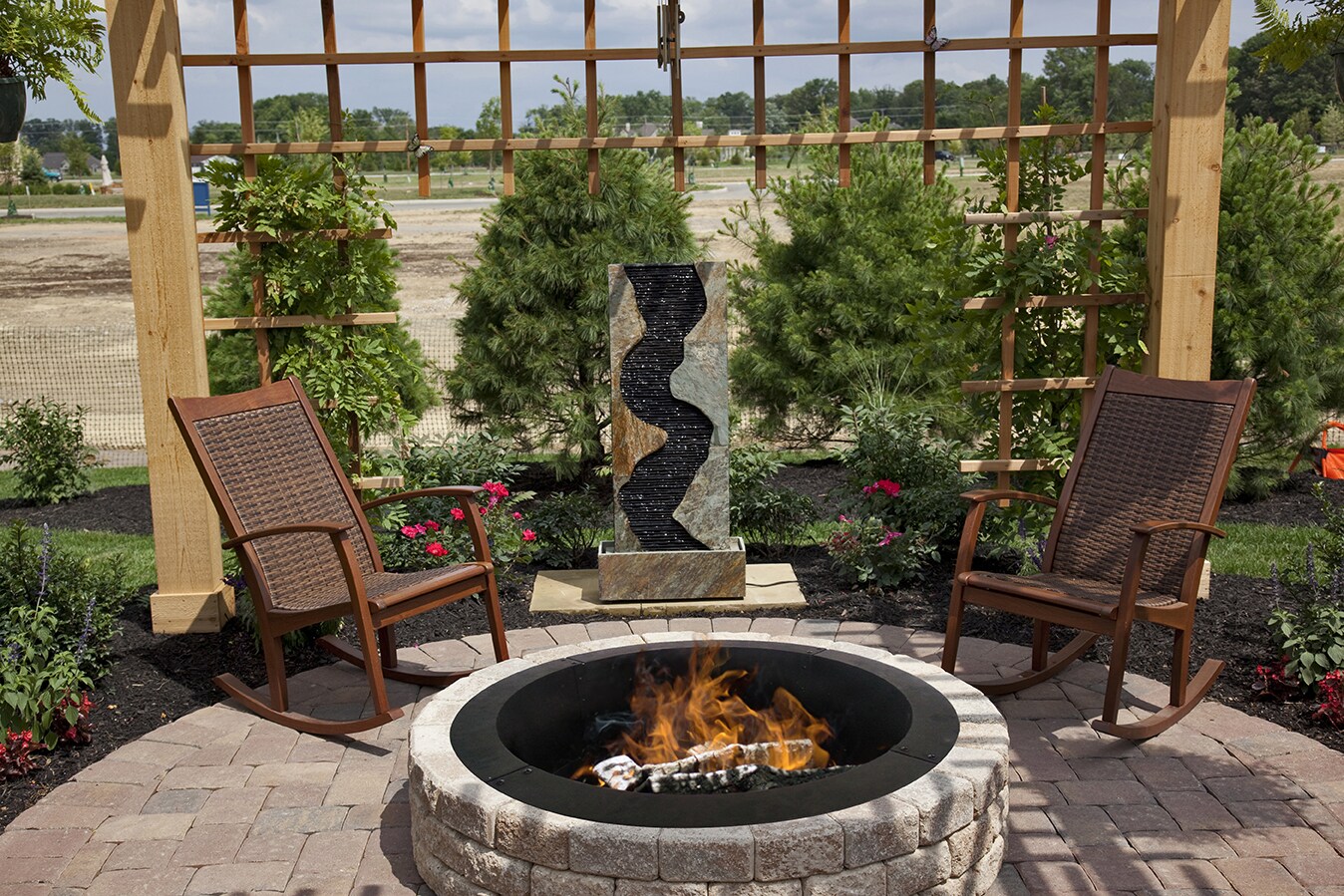 Pleasant Hearth OFW419FR Outdoor-Woodburning-Firepits - View #2