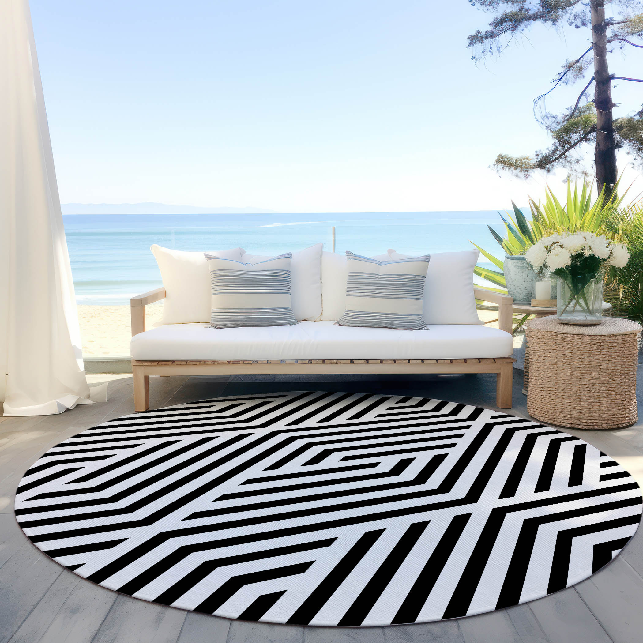 Addison Rugs ACN550BK8RO rugs - View #7