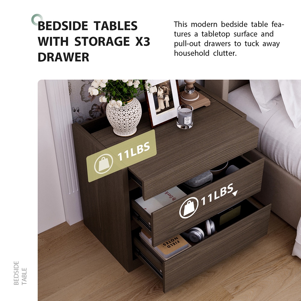 Homsee V-KF260168-02 nightstands - View #11