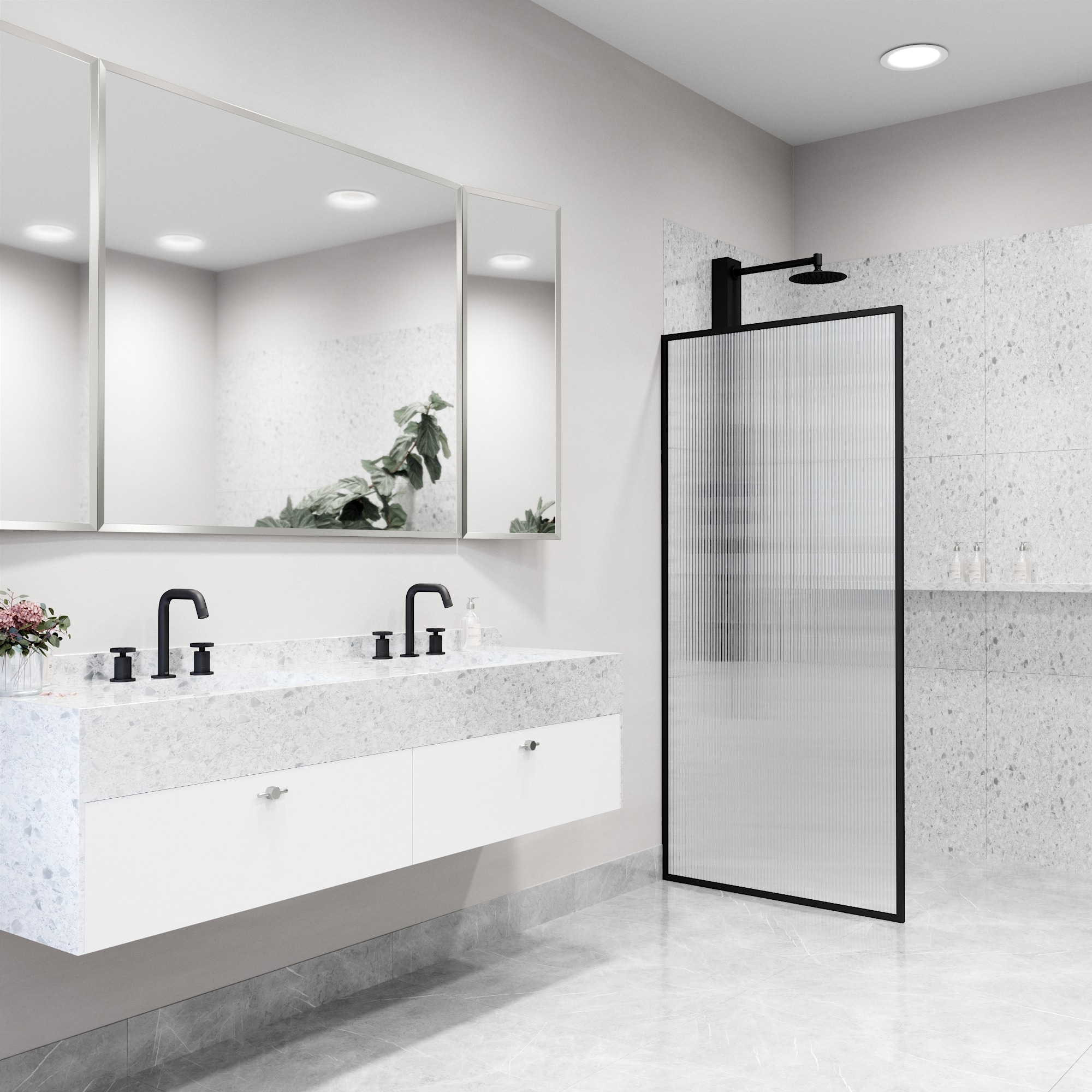 VIGO VG6077MBFL3474 Shower-Doors - View #6