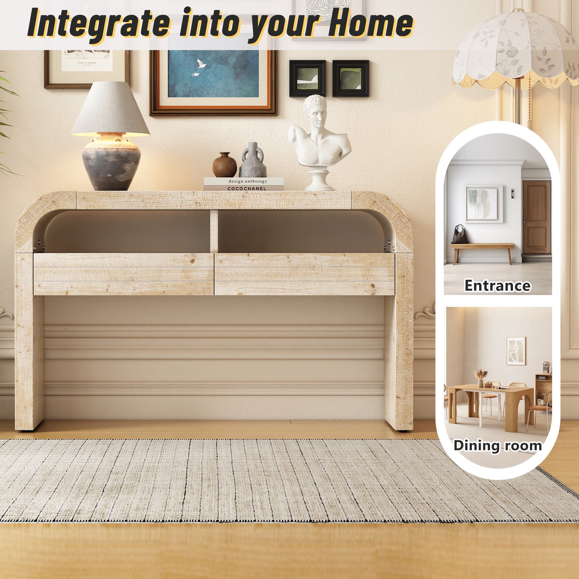 ModernLuxe N715P223099D Console-Sofa-Tables - View #7