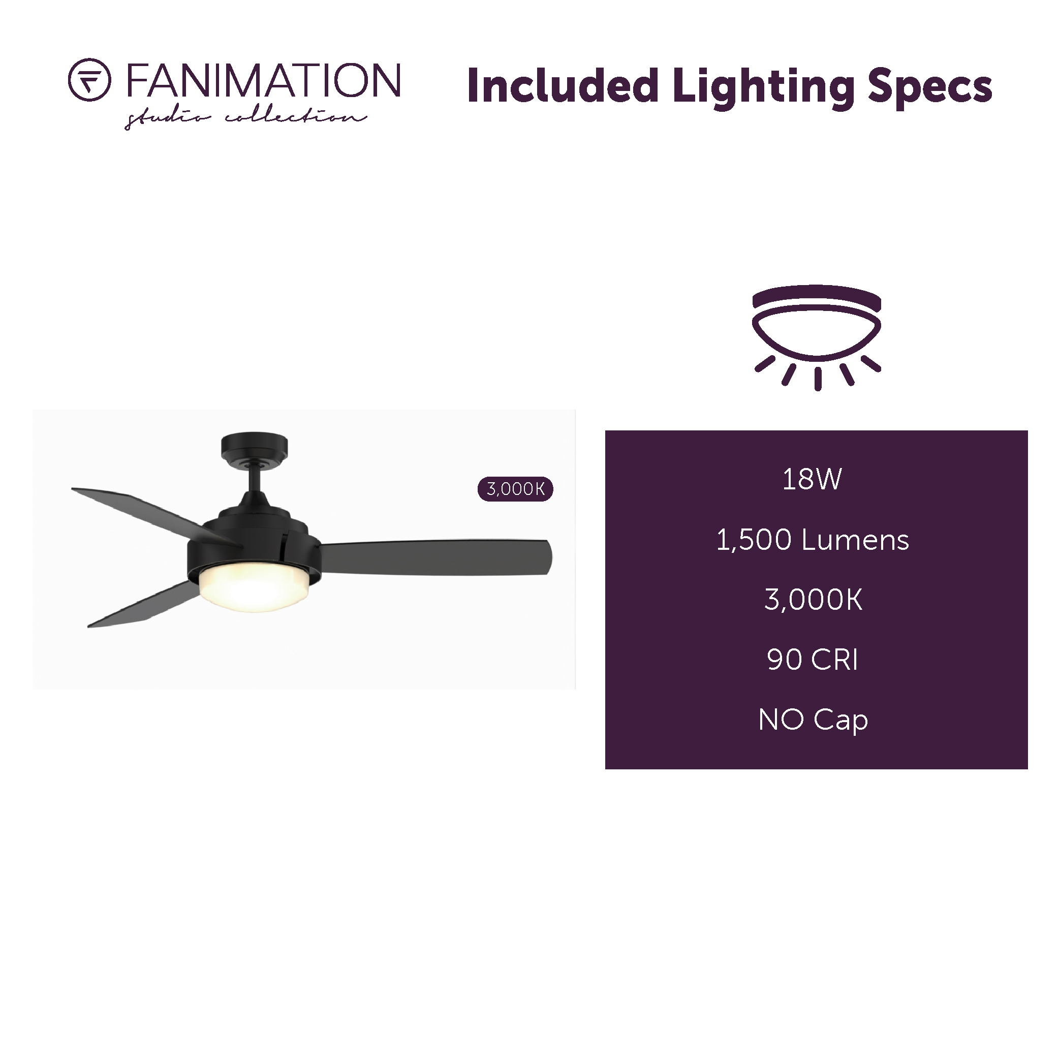Fanimation Studio Collection LP8081BLBL Ceiling-Fans - View #10
