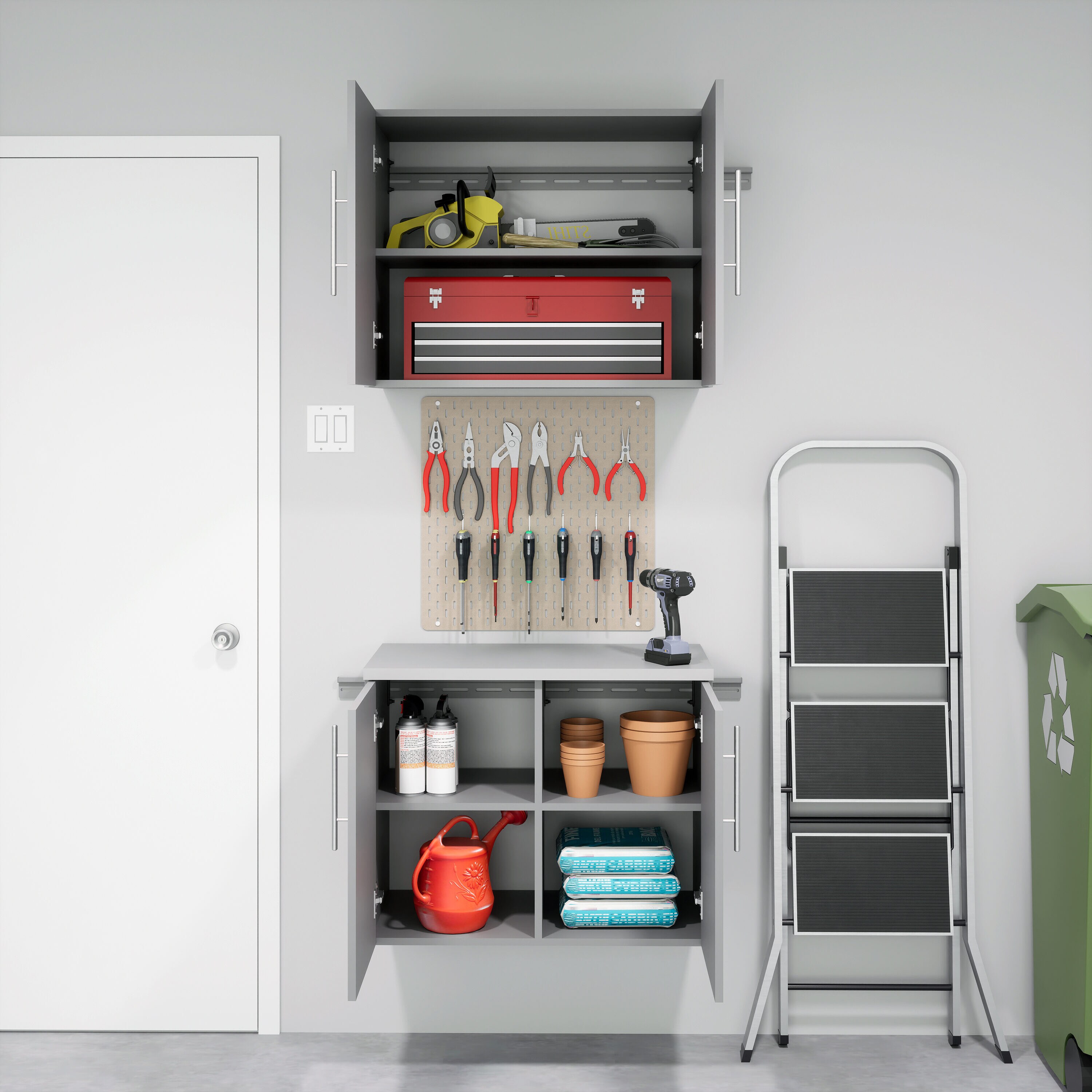 Prepac GSCW-0713-1 Garage-Cabinets - View #12