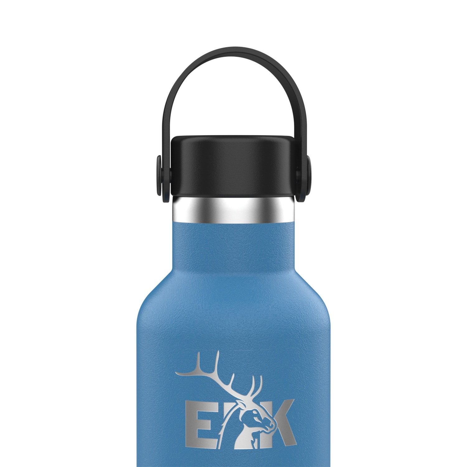  Hydro Flask Flex Cap Bottle with Boot - Stainless Steel  Reusable Water Bottle - Vacuum Insulated - 32 oz (Blue): Home & Kitchen