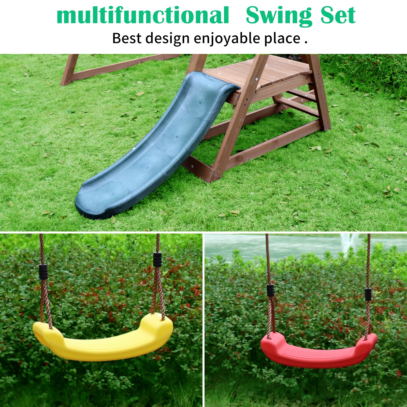 LUXEYARD DS-R-31S001 Playset-Swings - View #4
