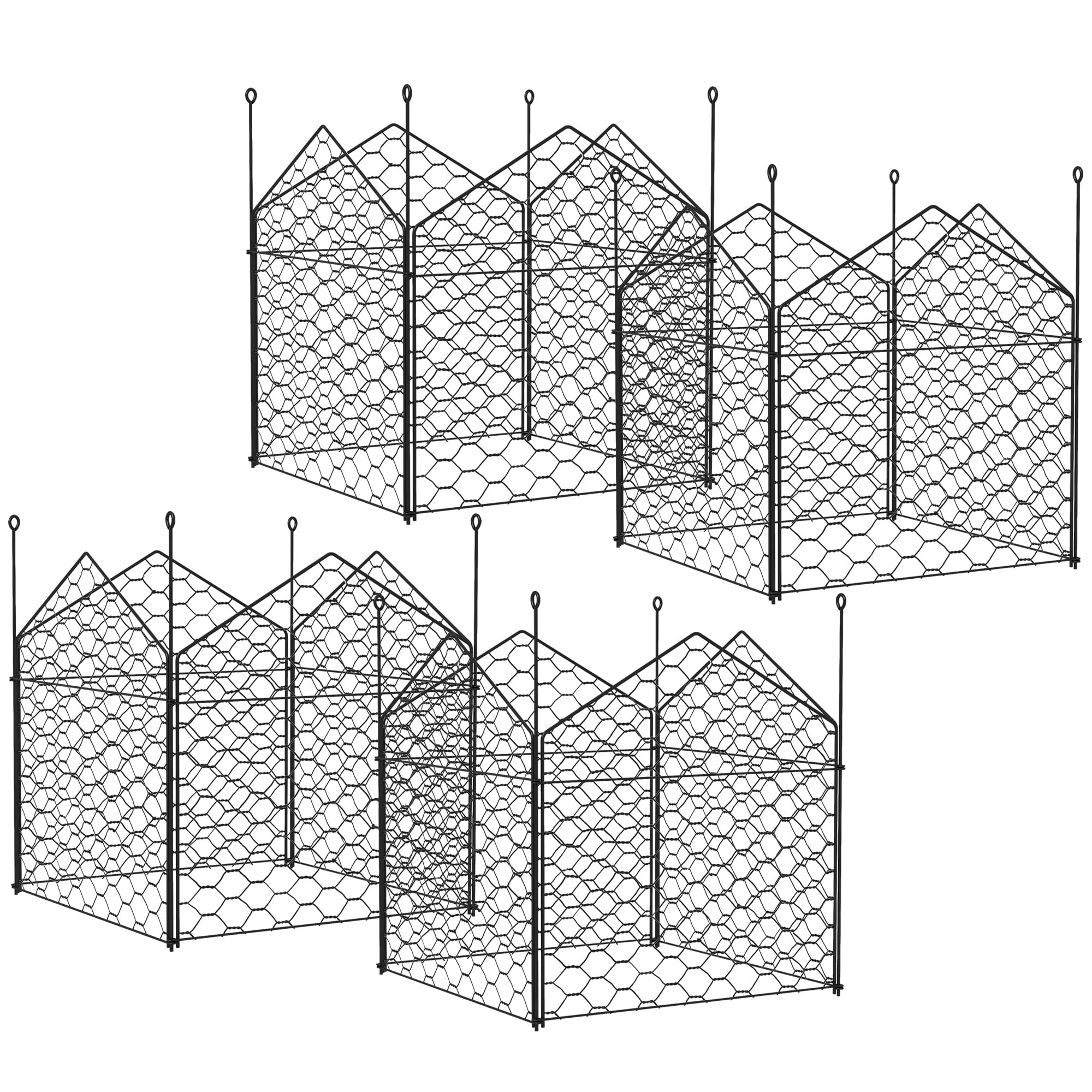 Maocao Hoom JLWP174503 Steel Garden cloche (Common: 0.97-ft x 0.97-ft Actual: 0.97-ft x 0.97-ft )
