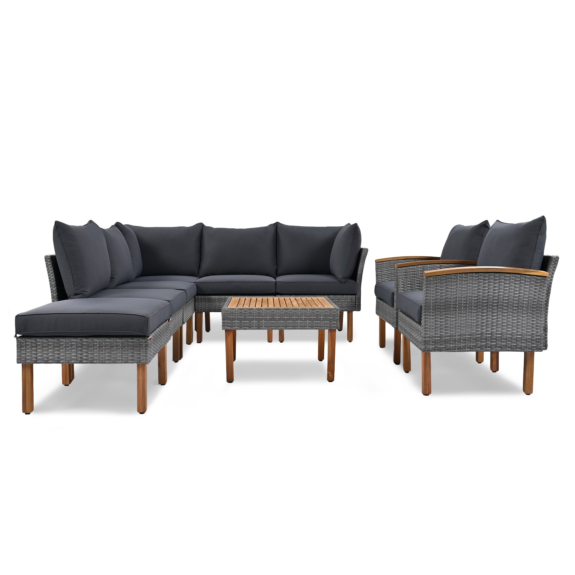 Qualler QDU01208E Patio-Sofas-Daybeds - View #3