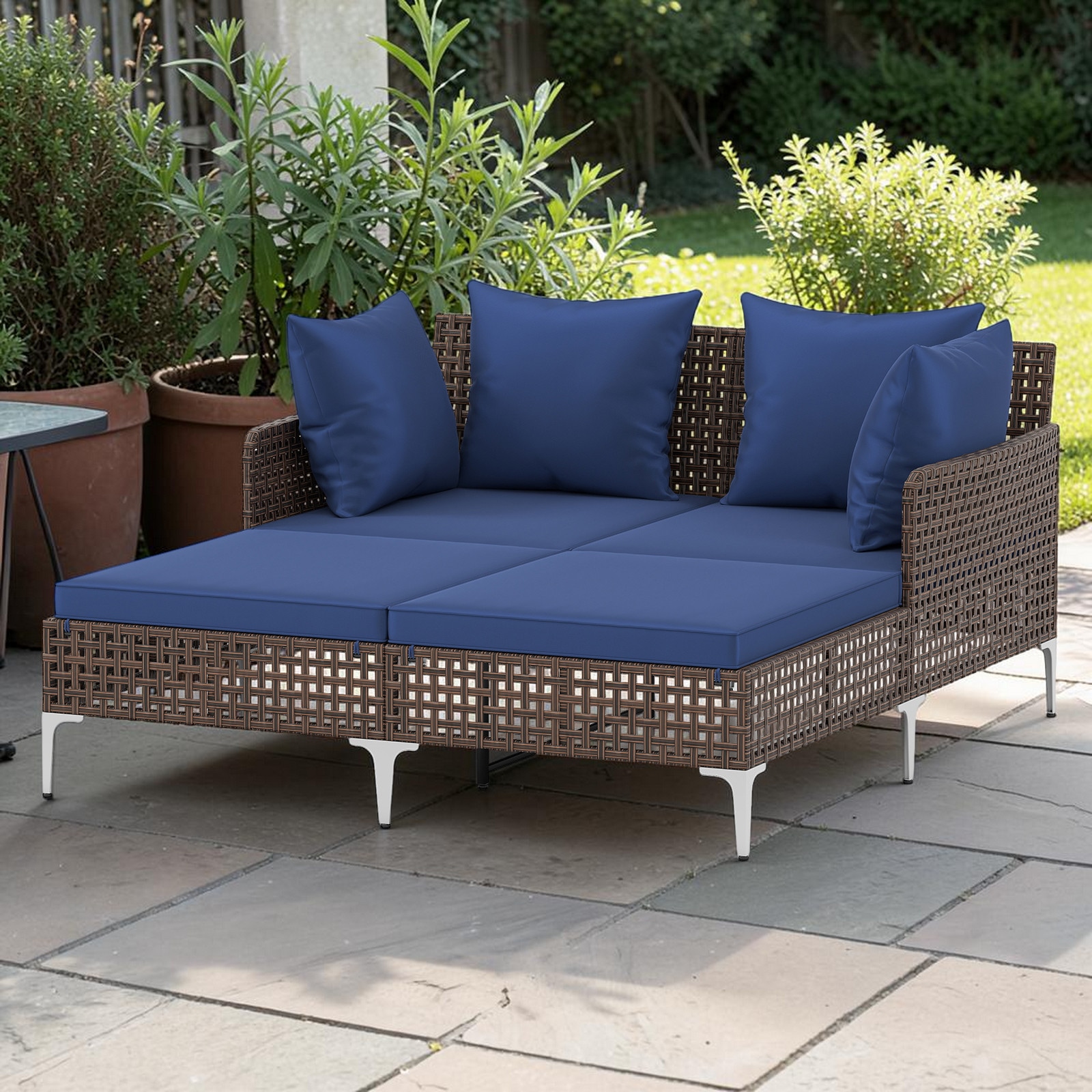 Slickblue D-CO-YN93347WH Patio-Sofas-Daybeds - View #2
