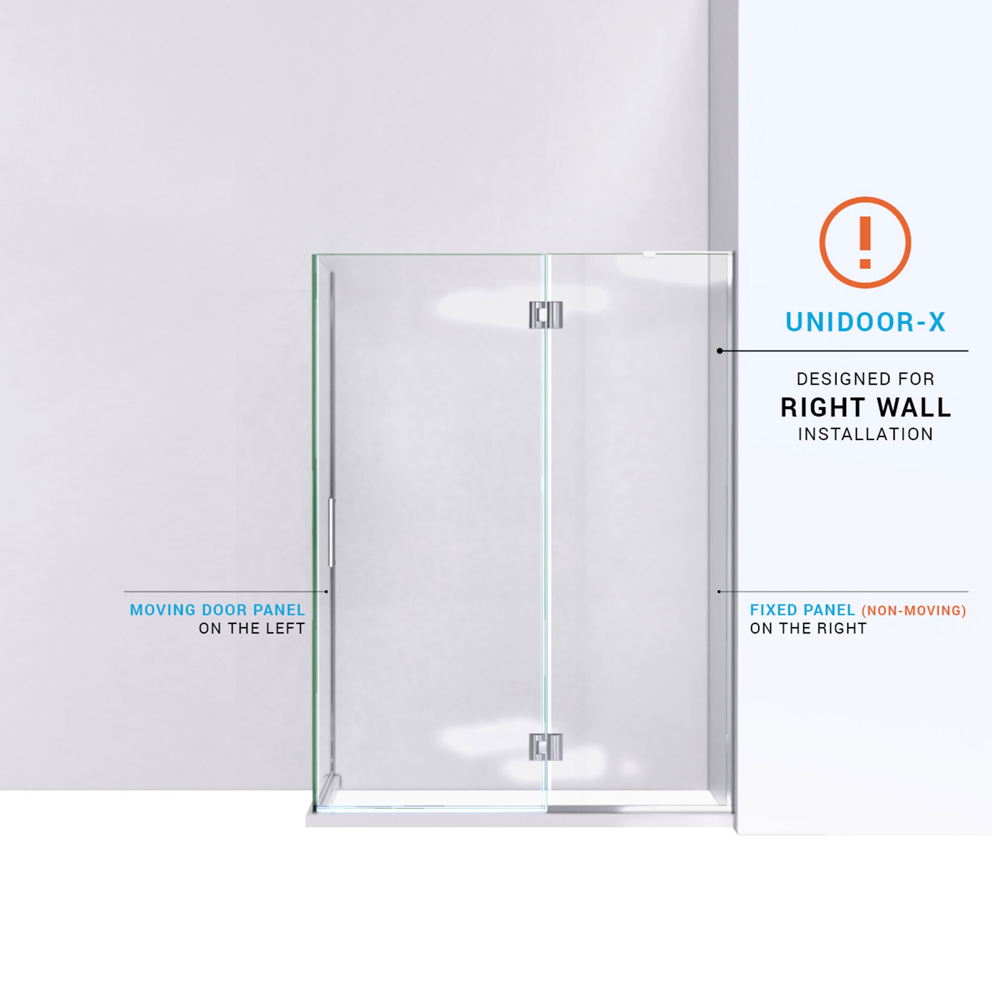 DreamLine E32434R-09 Shower-Doors - View #3