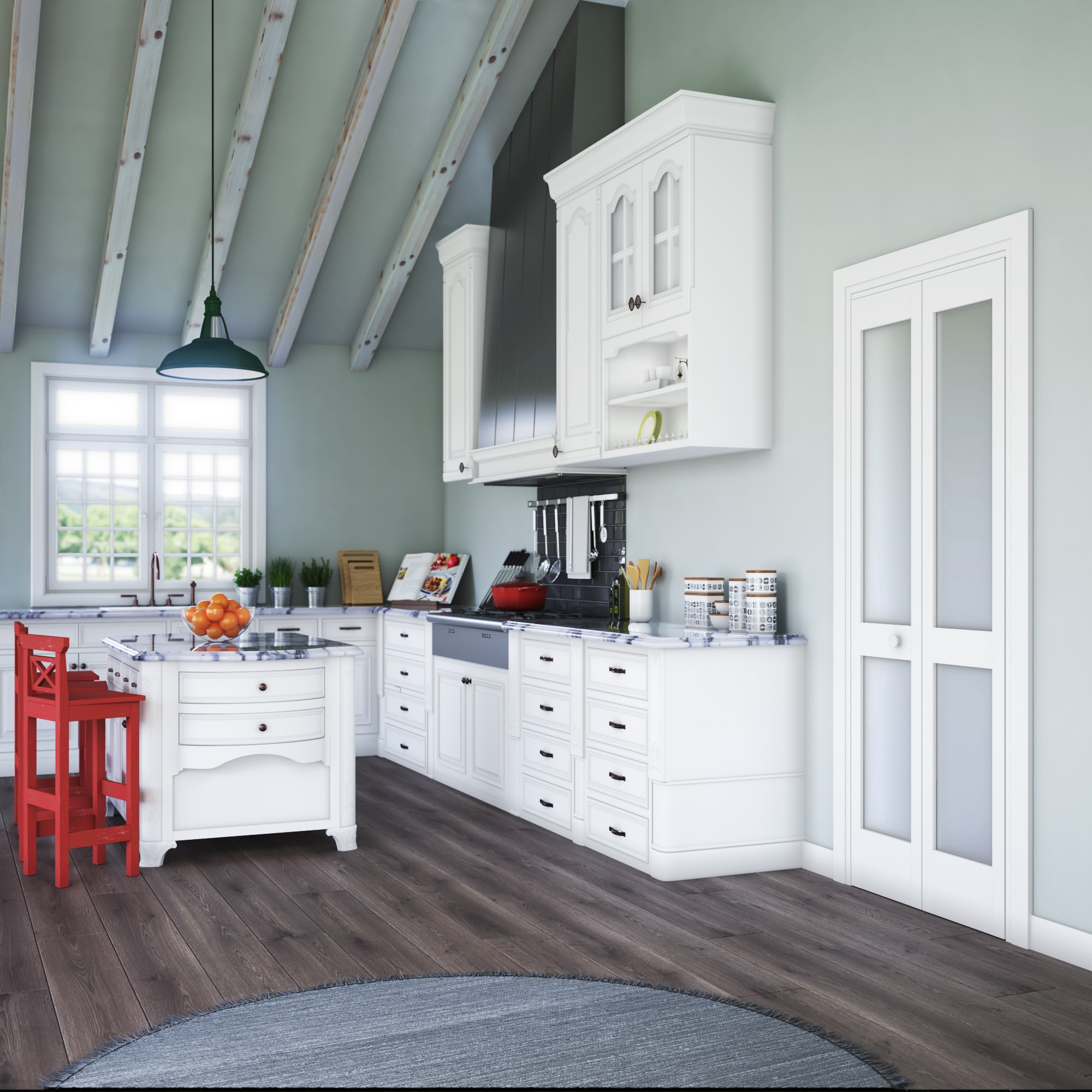 EightDoors 120488014802435W Bifold-Sliding-Closet-Doors - View #2