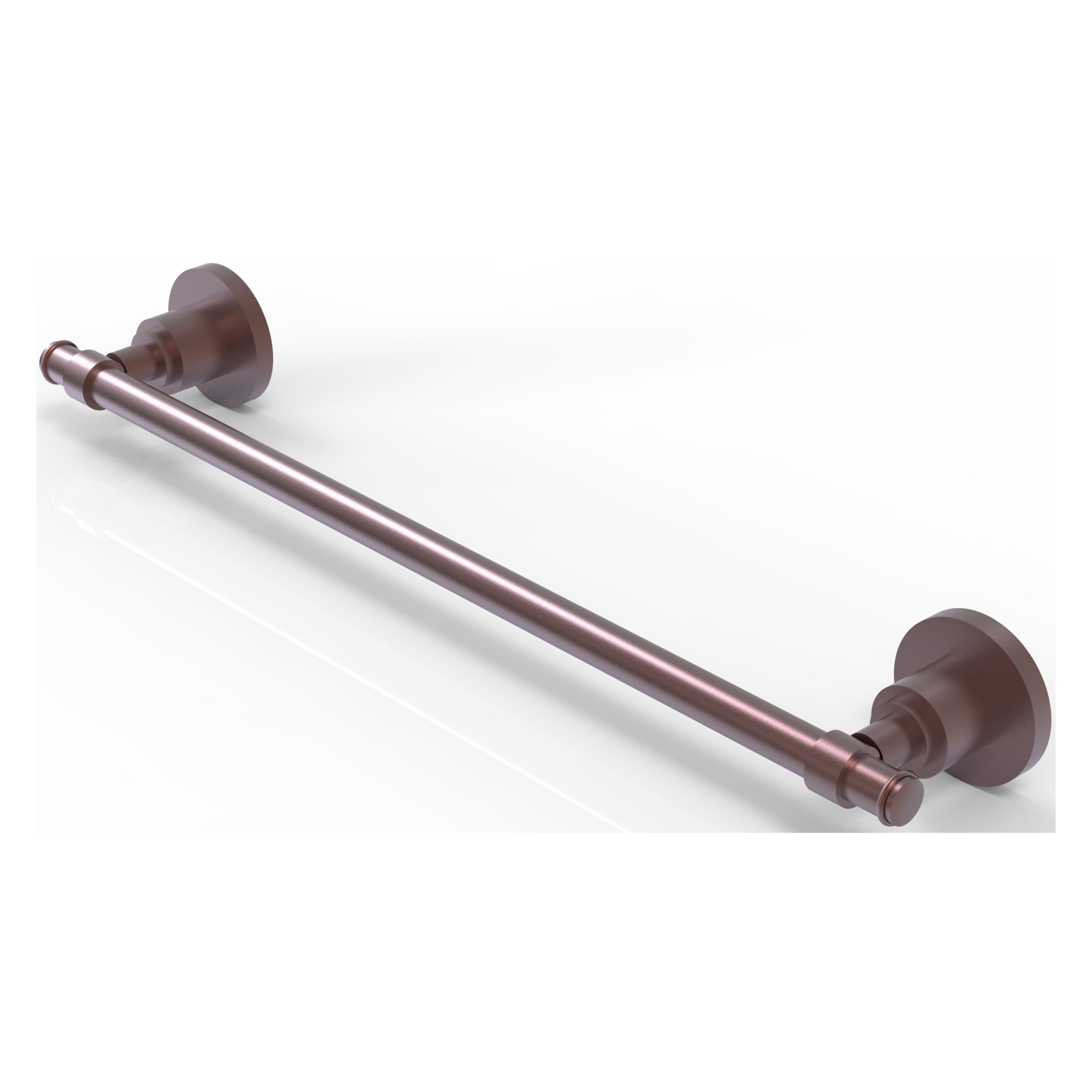 Allied Brass WS-41/18-CA Washington Square 18-in Antique Copper Wall mount Single Towel Bar