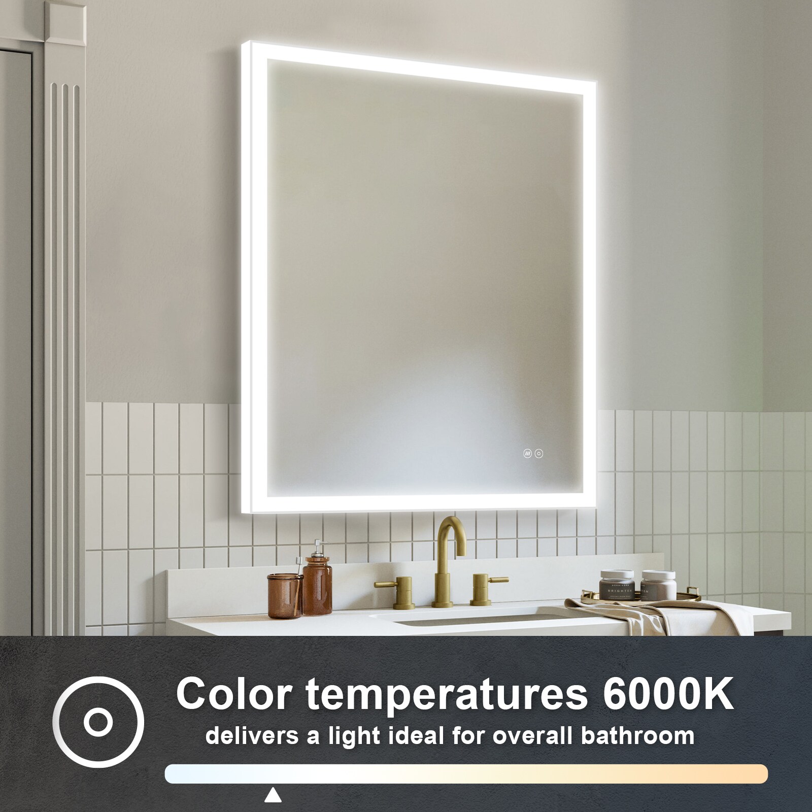 Forclover MRE-7GX2836 Framed-Bath-Mirrors - View #6