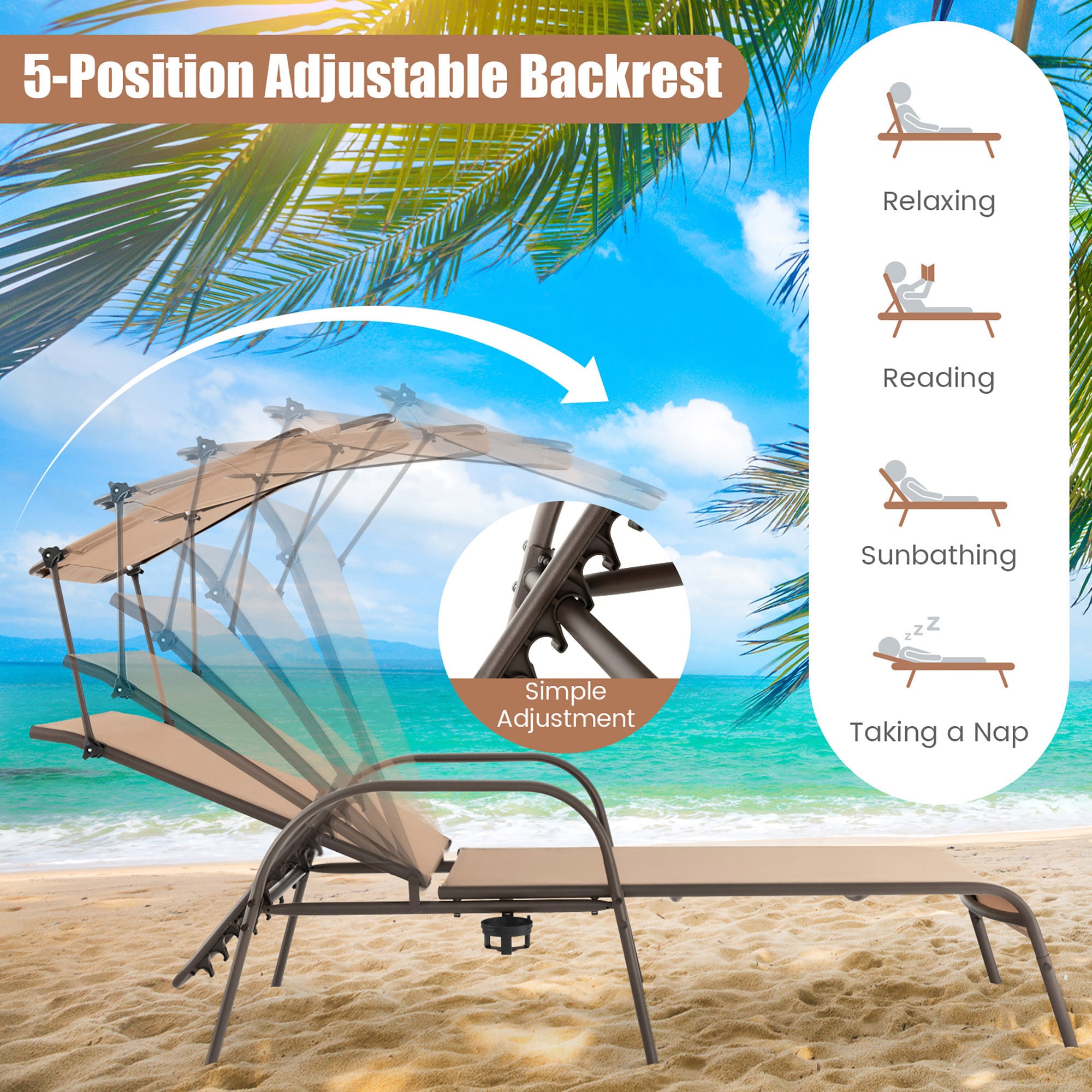 Costway NP10995CF Patio-Chairs - View #4