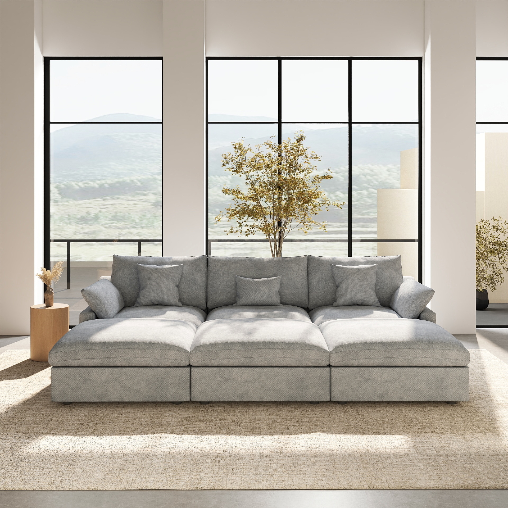 BuotiqHom DH-S3+3-140LG Sofas-Loveseats - View #2