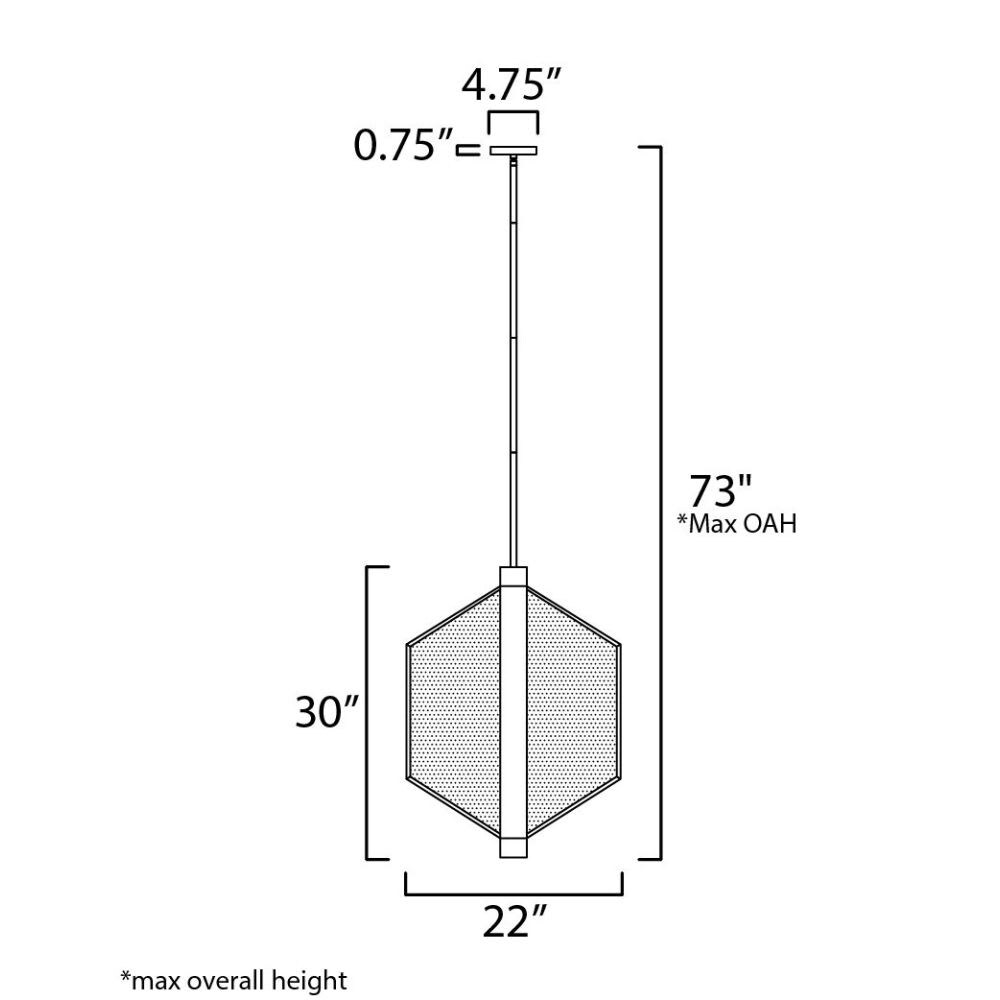 ET2 A-ET2-E25136-133BK Pendant-Lights - View #2