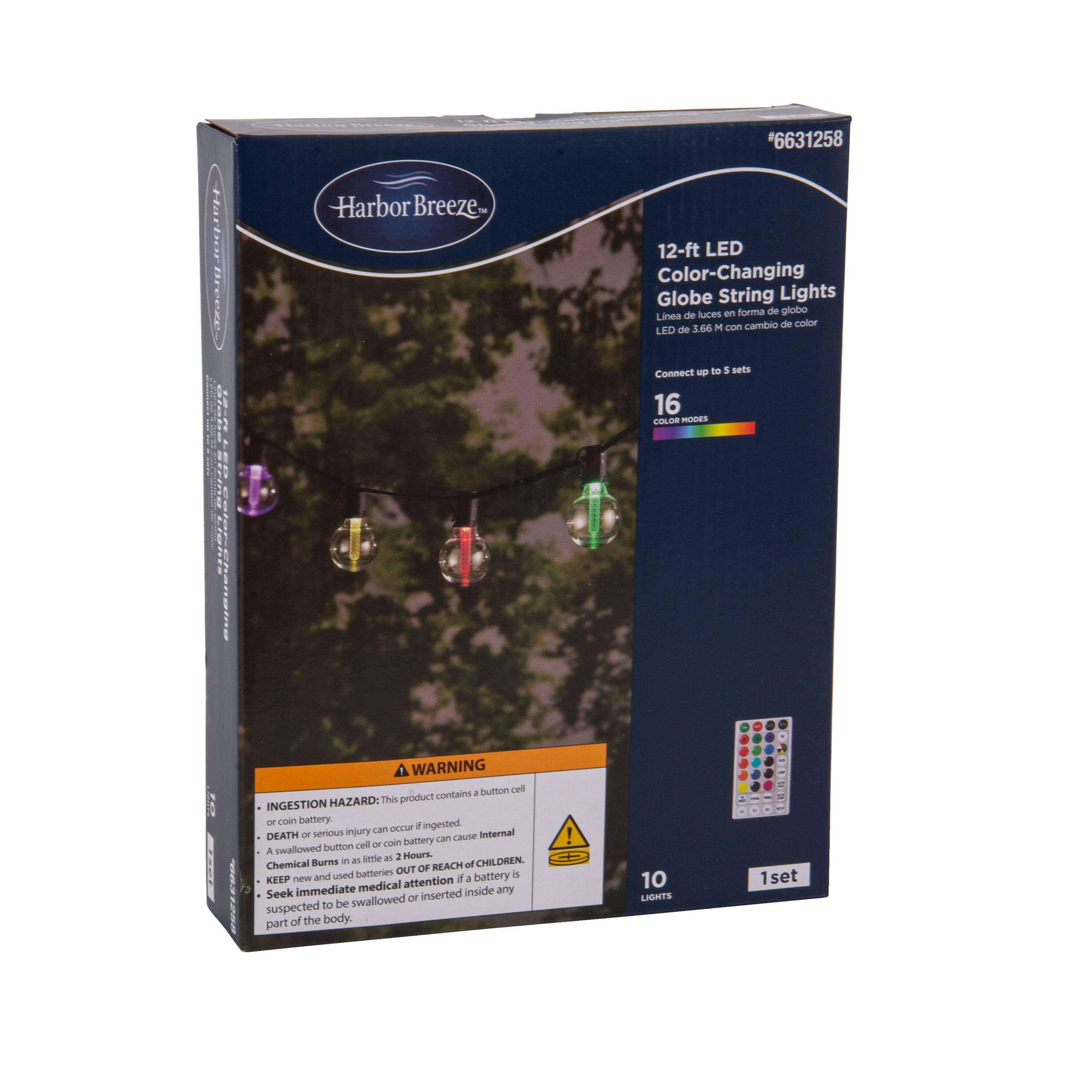 Harbor Breeze SLL12RGBW Patio-String-Lights - View #7