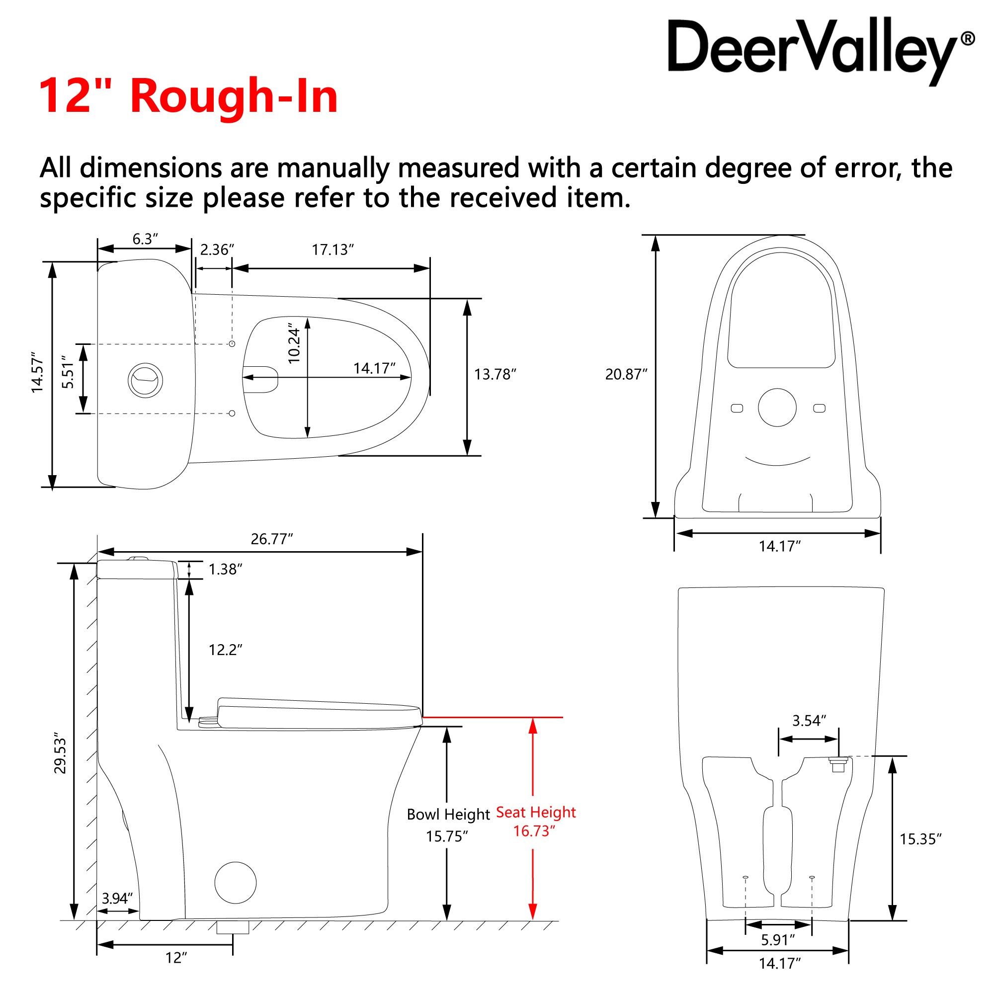 DeerValley DV-1F0197 toilets - View #14