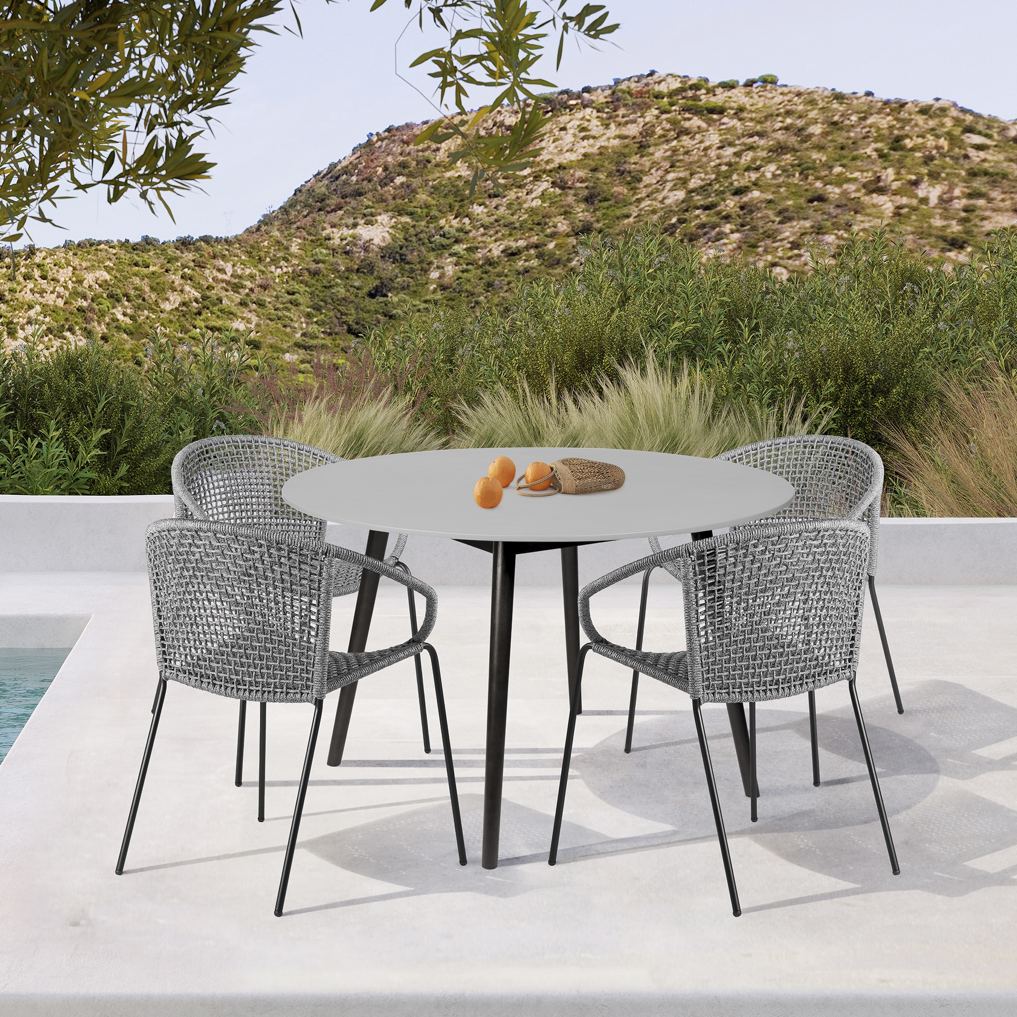 Armen Living 840254333734 Patio-Dining-Sets - View #12
